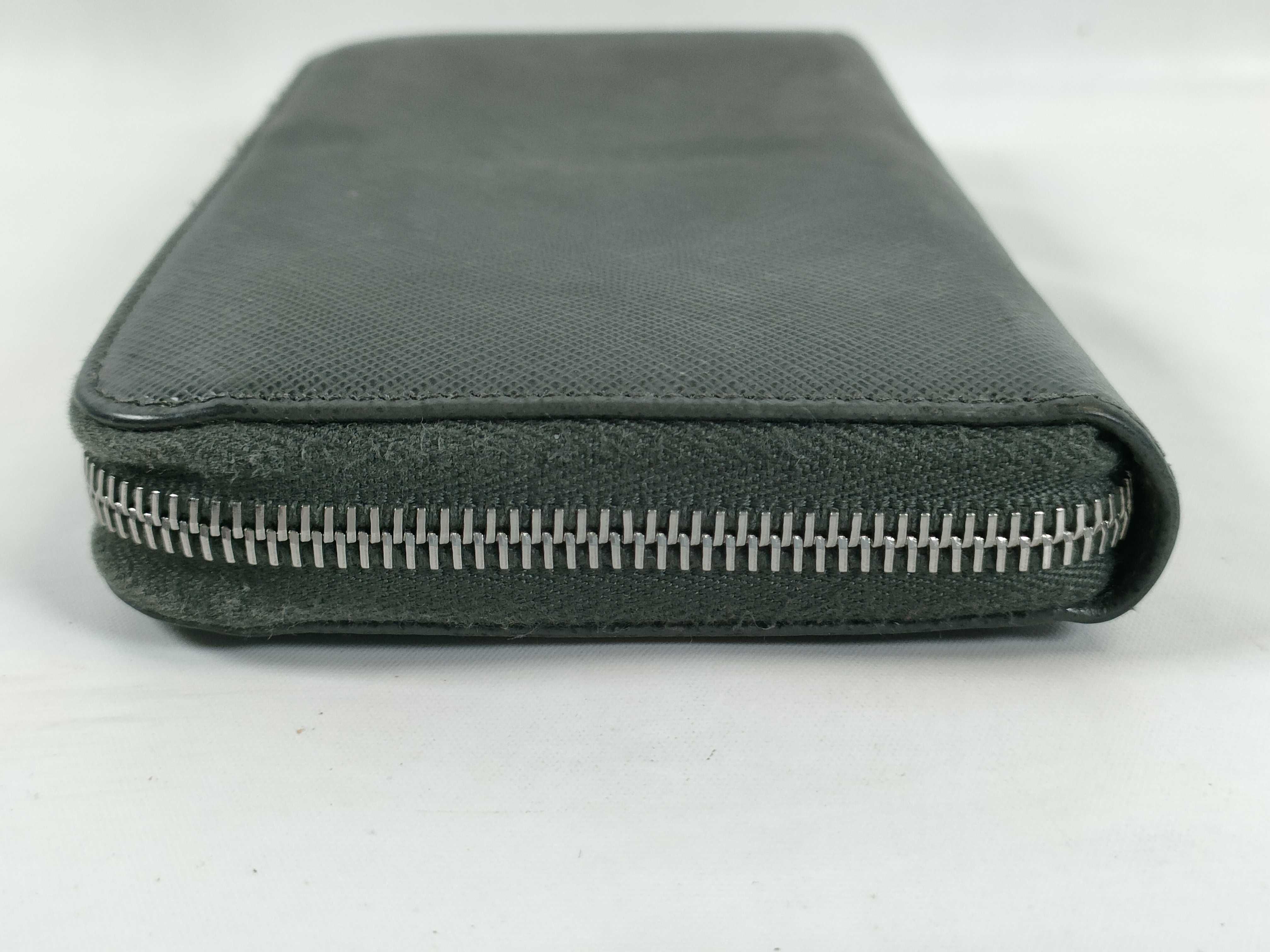 2ML317 Saffiano Long Wallet, Gray — view 6