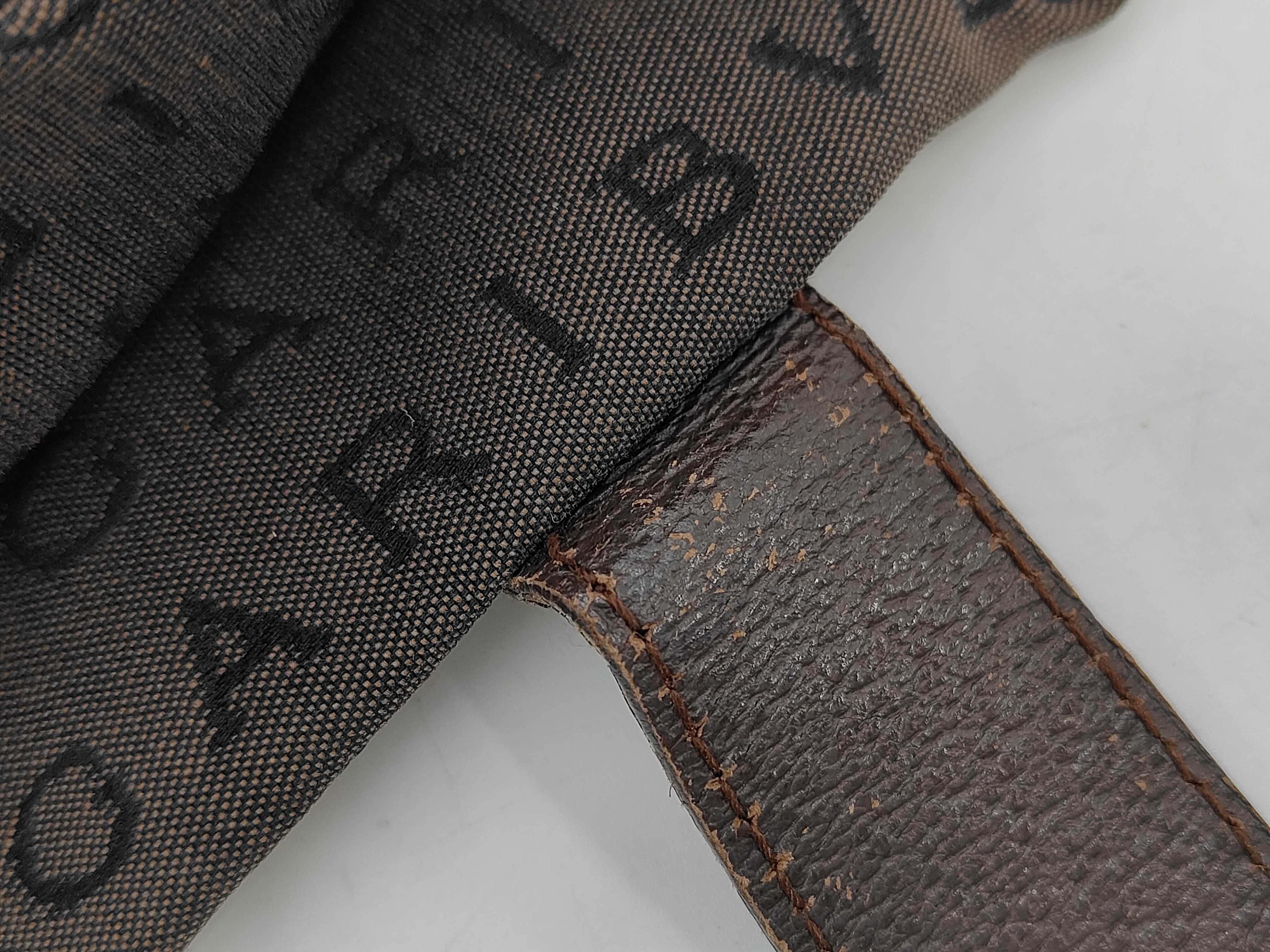 Logomania Tote Bag, Canvas, Dark Brown — view 11
