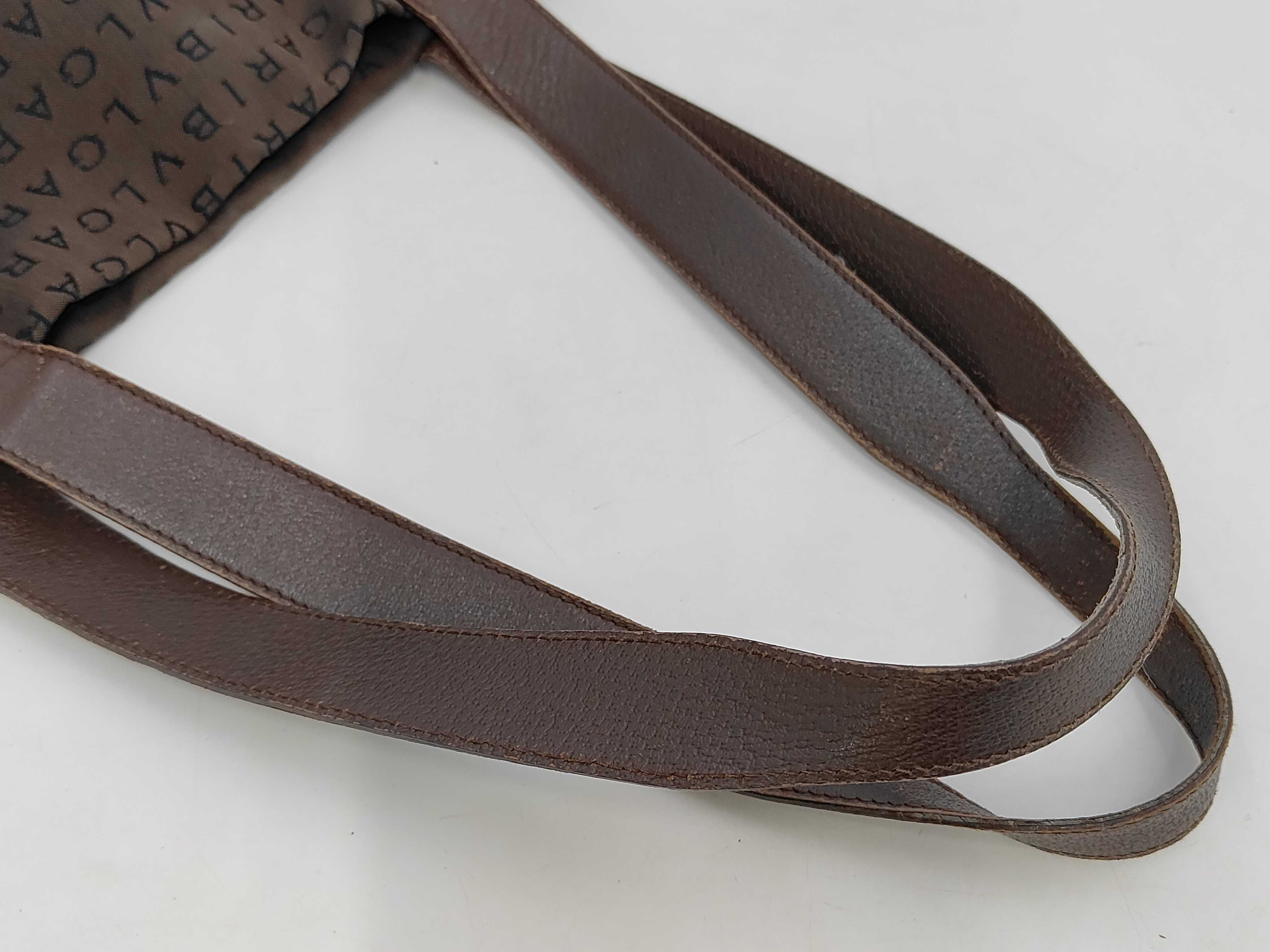 Logomania Tote Bag, Canvas, Dark Brown — view 5