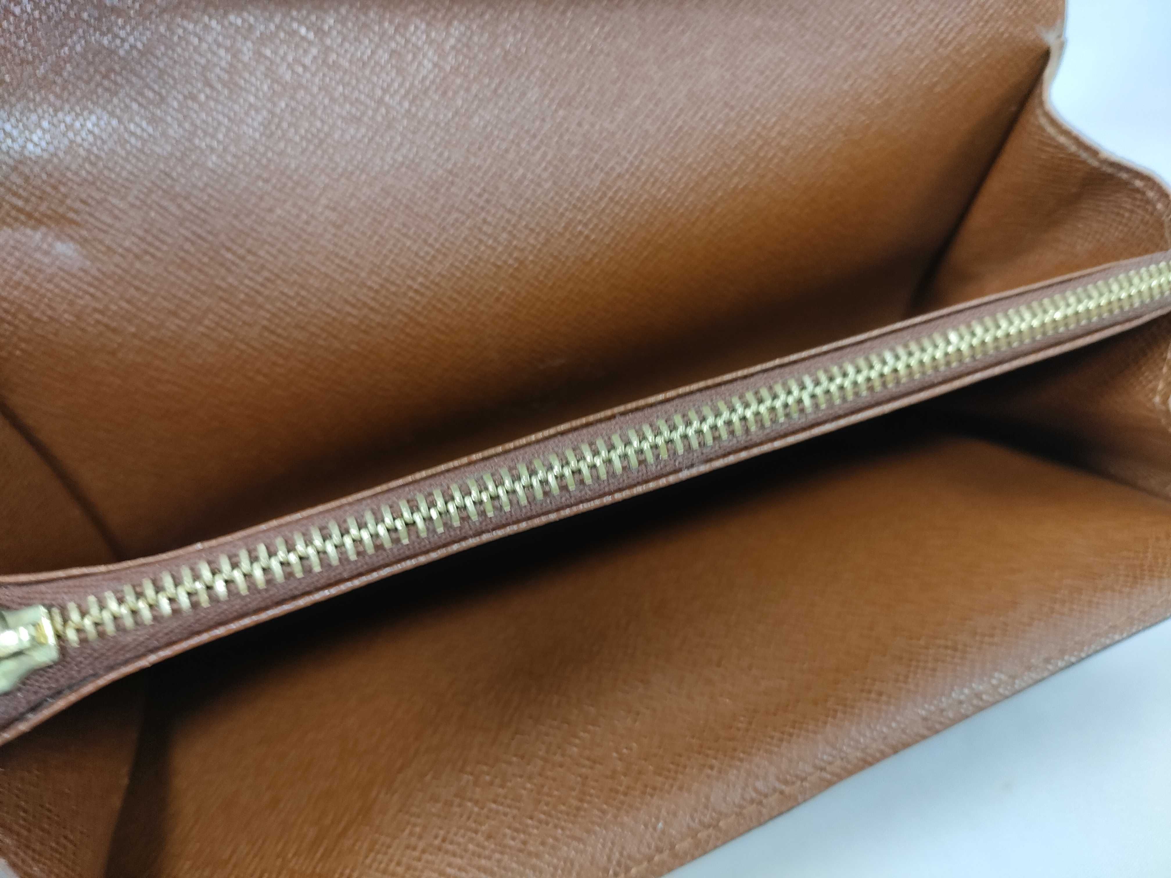 Monogram Louis Vuitton Monogram Old Portefeuille Sarah Wallet — view 14