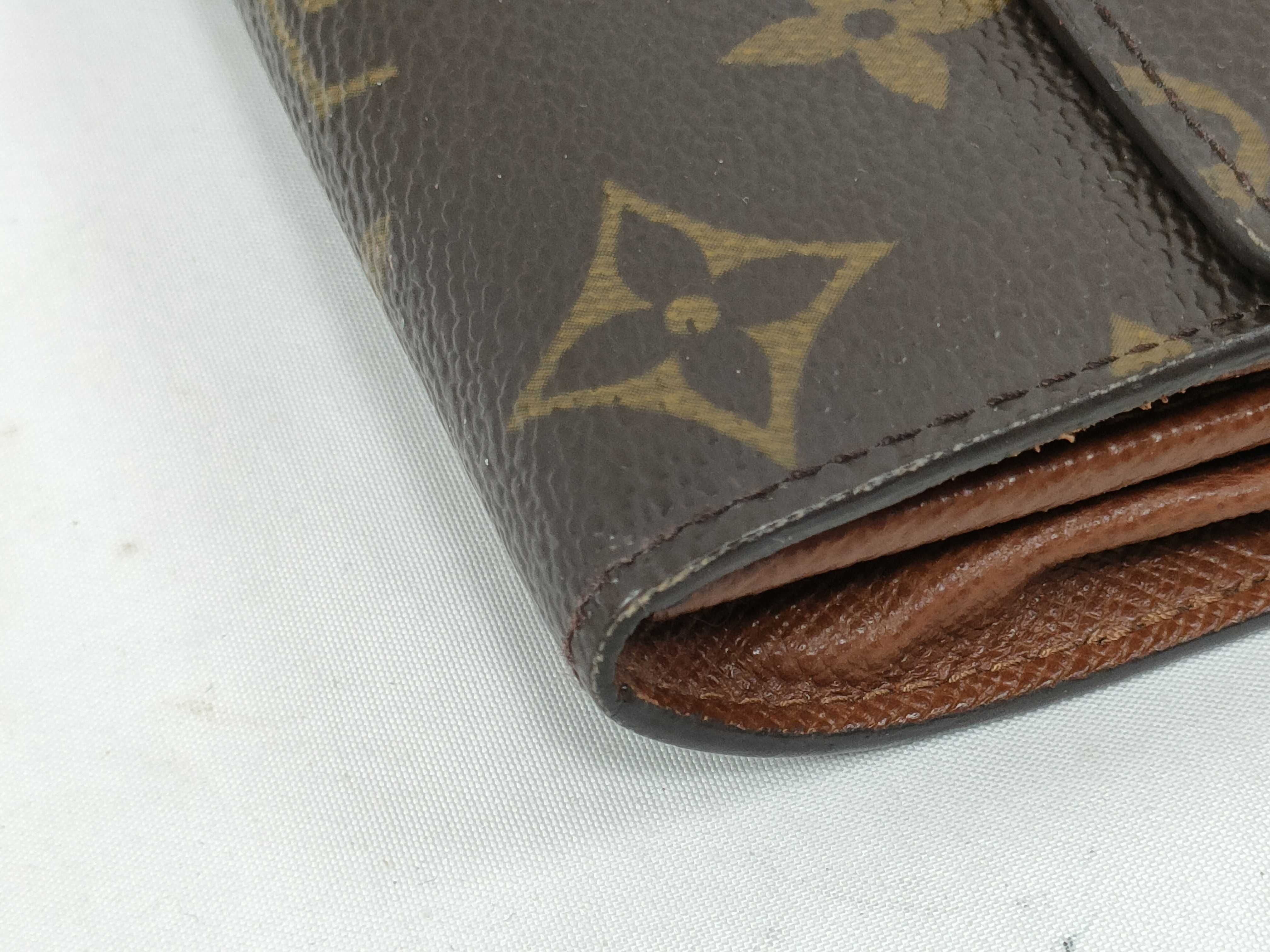 Monogram Louis Vuitton Monogram Old Portefeuille Sarah Wallet — view 6