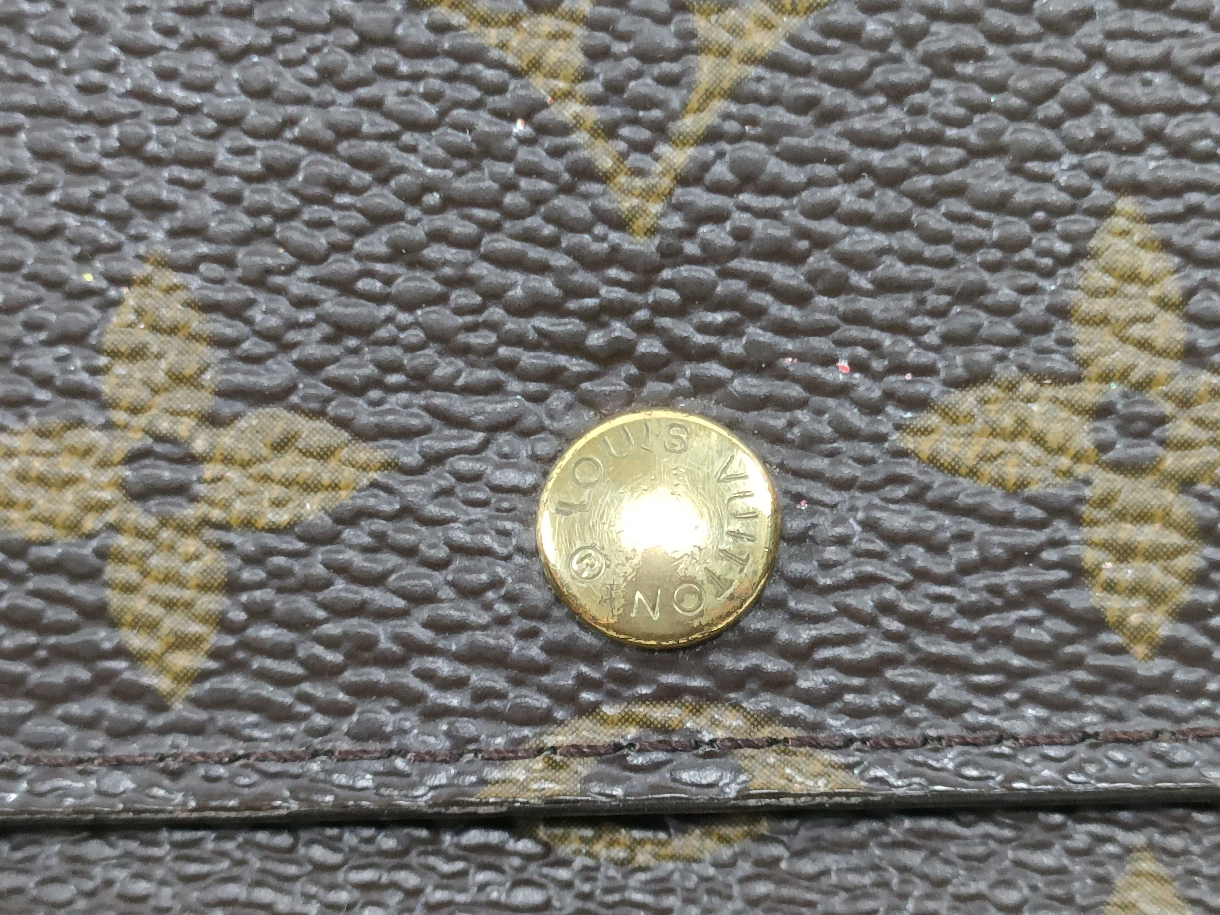 Monogram Louis Vuitton Monogram Old Portefeuille Sarah Wallet — view 7