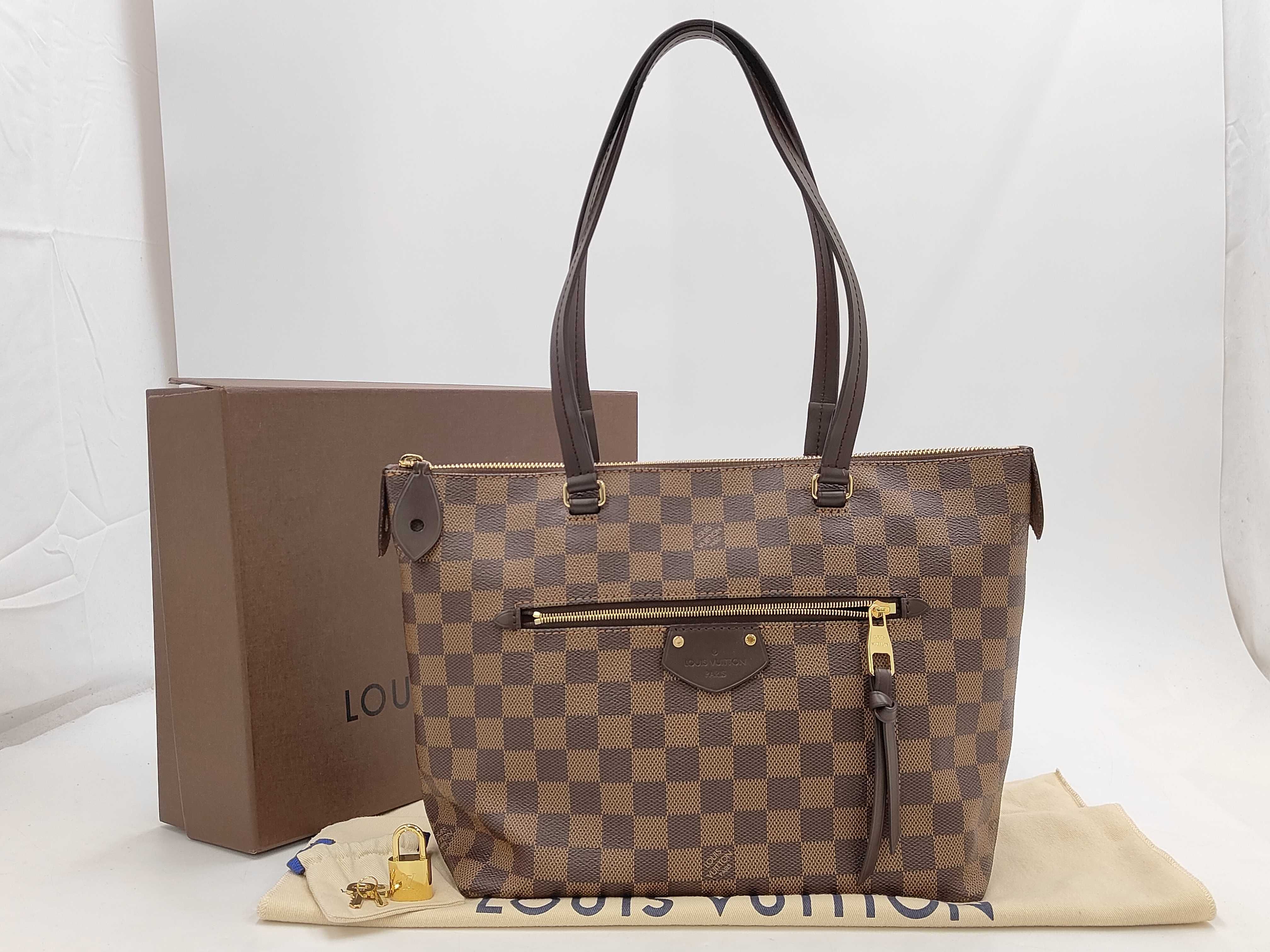 Damier Louis Vuitton Damier Iena PM FL1117 Tote Bag