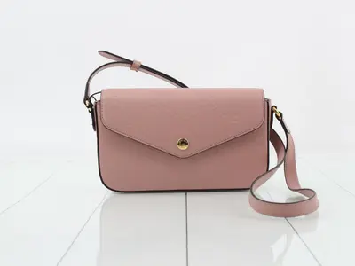 GG Super Leather Shoulder Bag, Pink