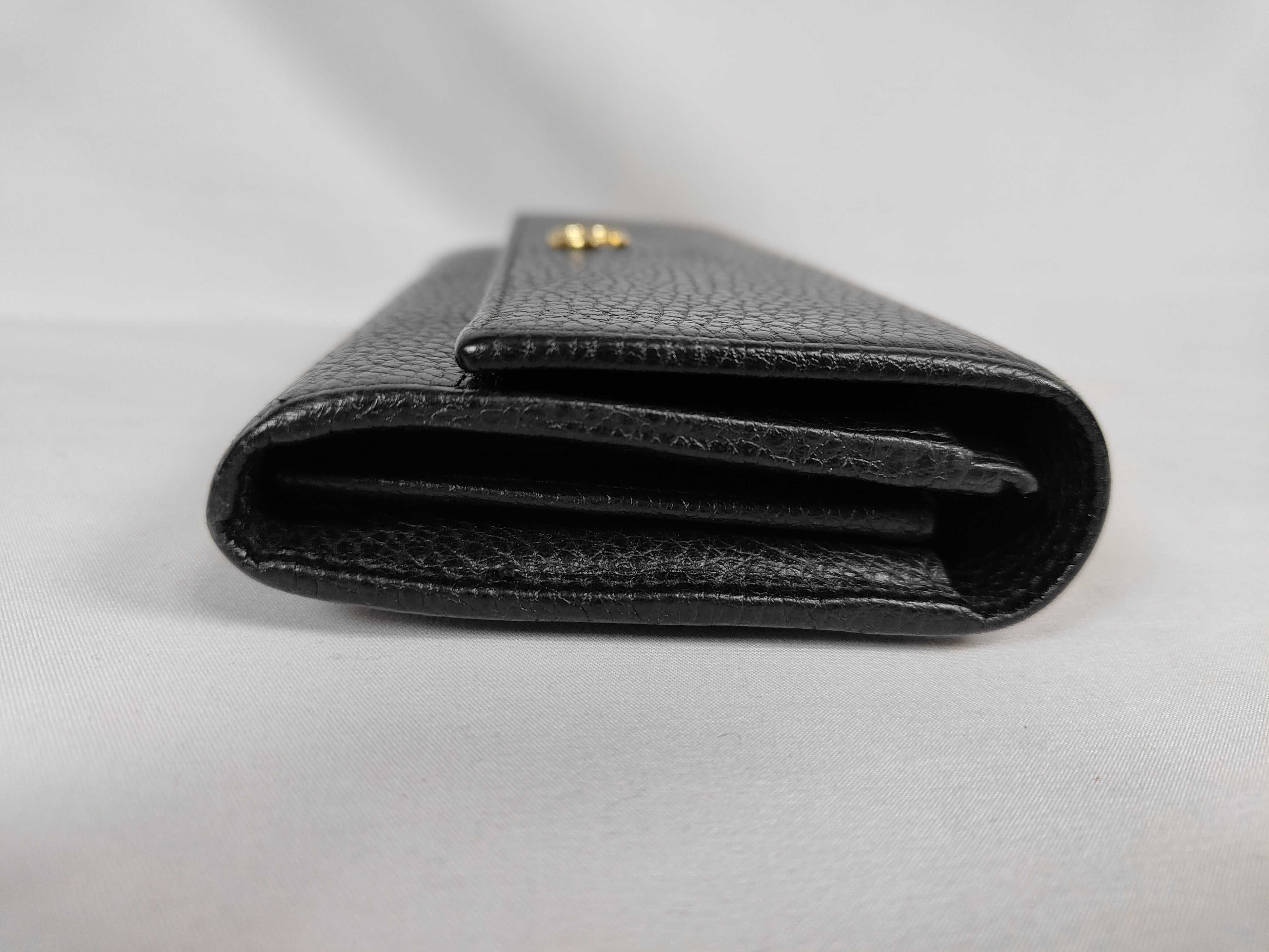 Marmont Long Wallet, Black — view 5