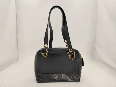 Triple Coco Shoulder Bag, Black, 4475558 (Shoulder Bag)