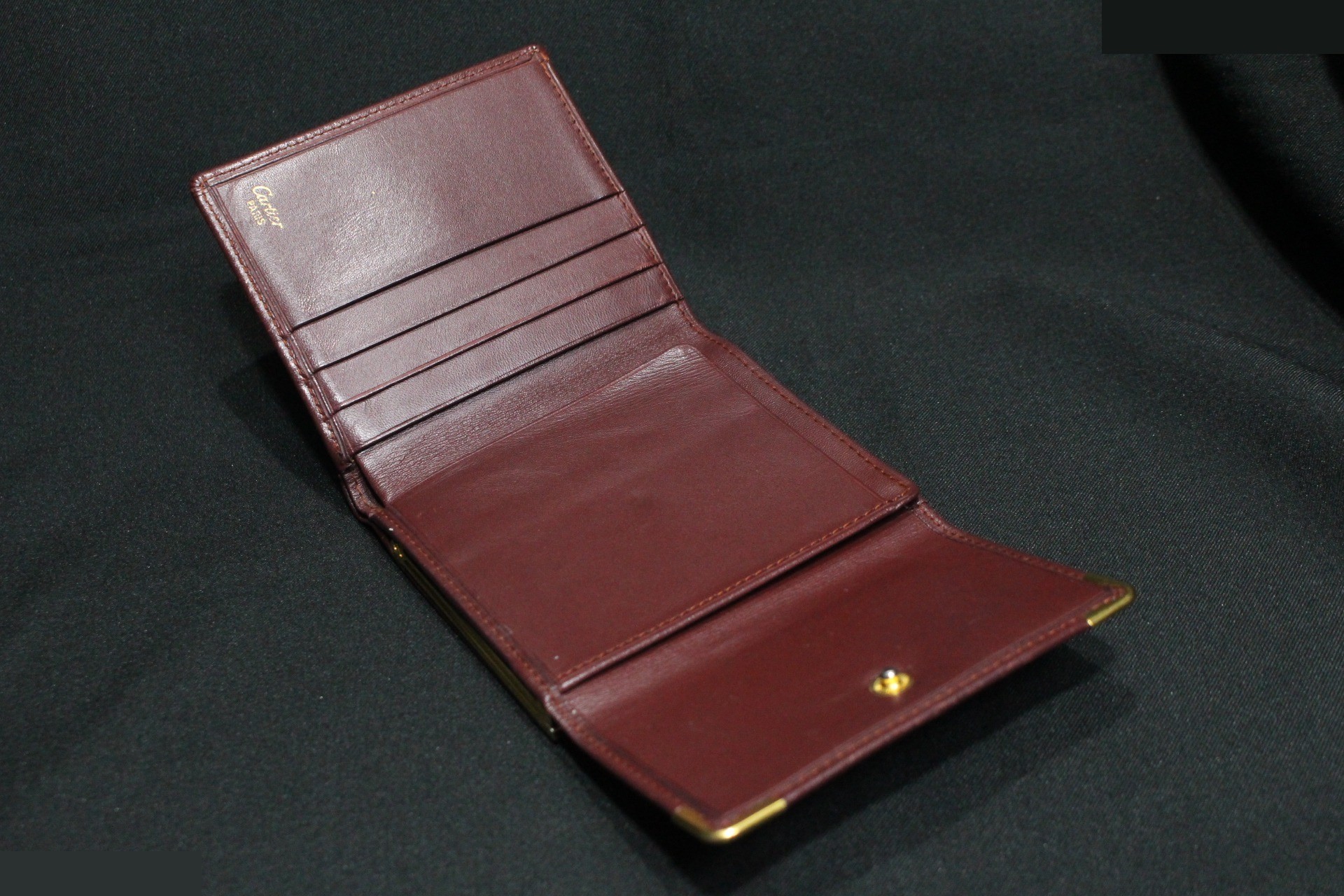 Must Line Tri-fold Wallet, Bordeaux — view 4