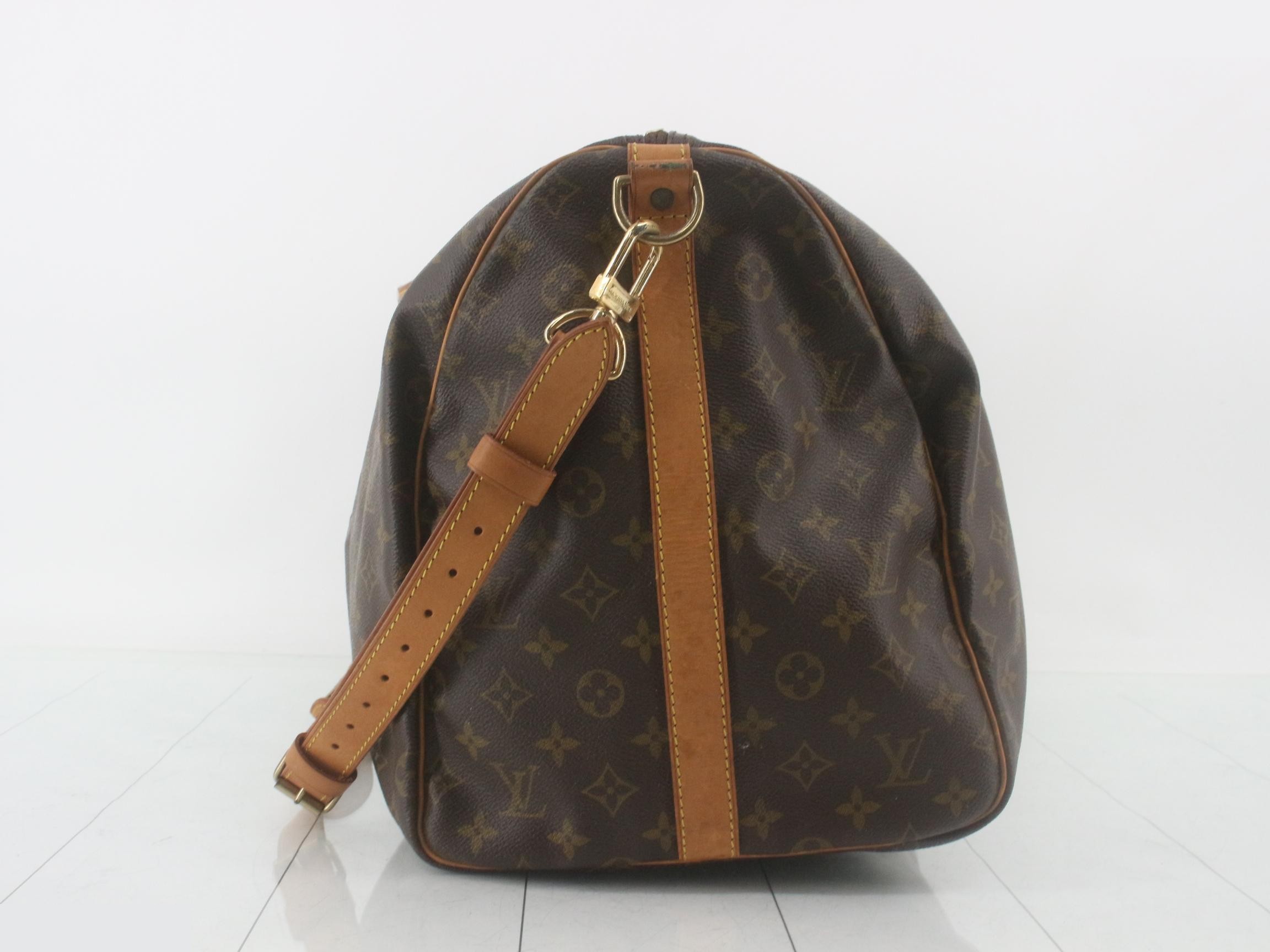 LV Monogram Keepall Bandoulière 55 2-Way Bag — view 3