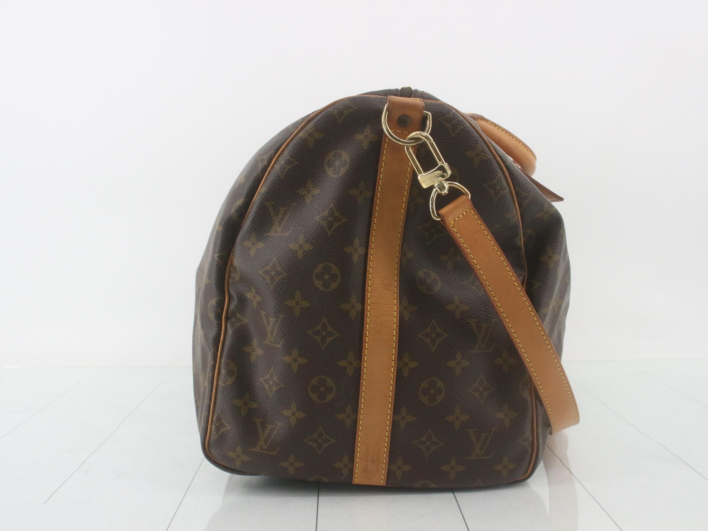 LV Monogram Keepall Bandoulière 55 2-Way Bag — view 4