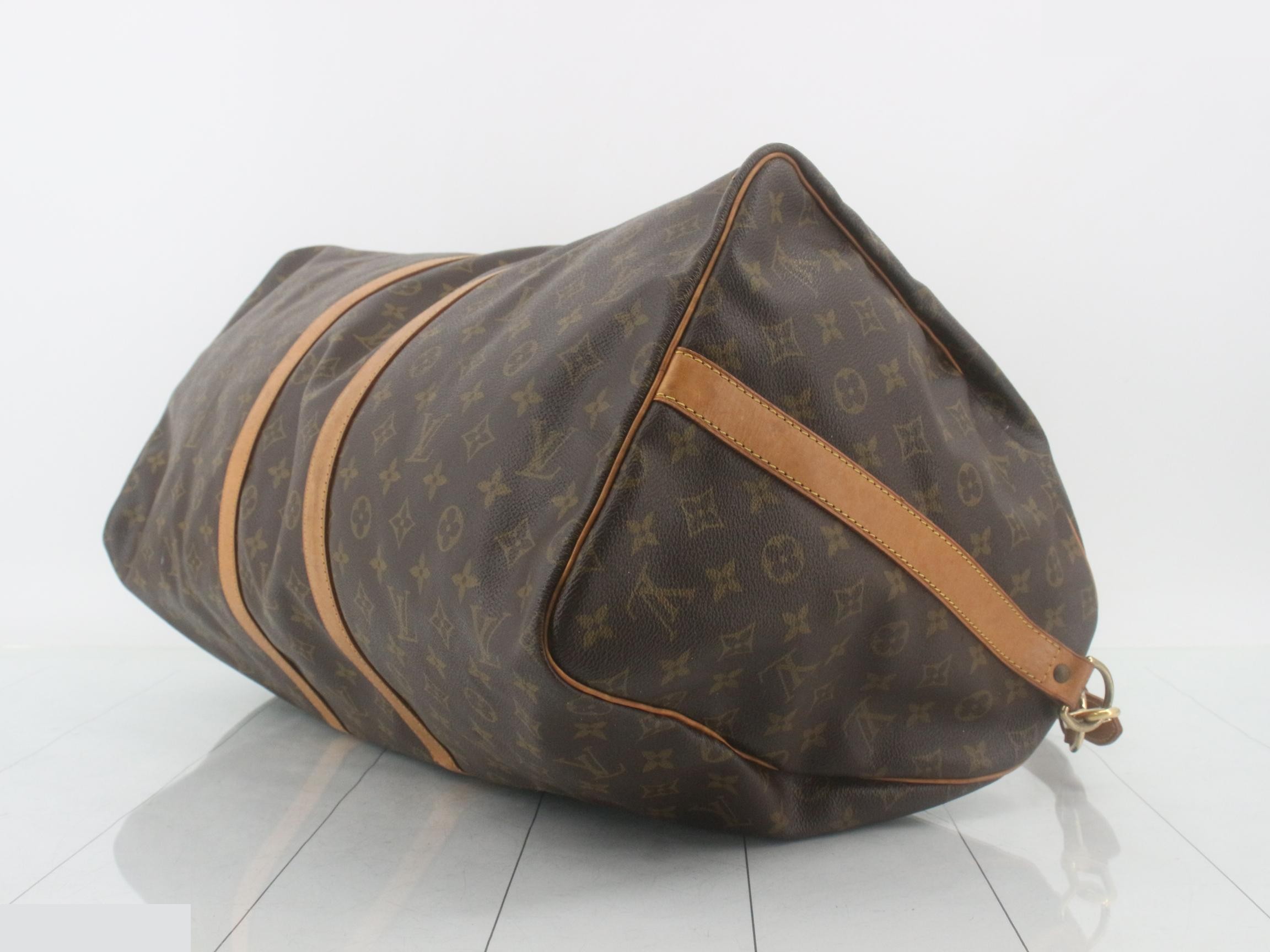 LV Monogram Keepall Bandoulière 55 2-Way Bag — view 6
