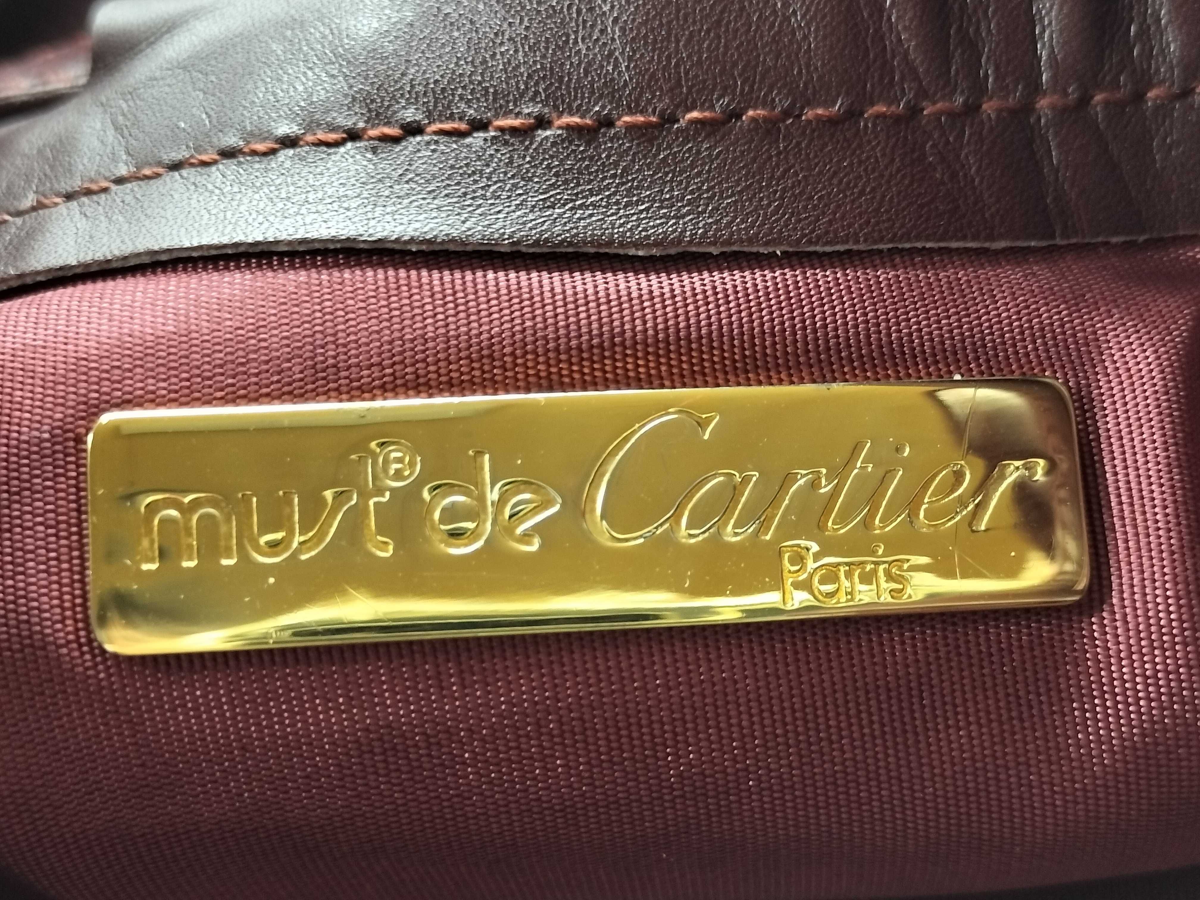 Must line shoulder bag, Bordeaux color. — view 11