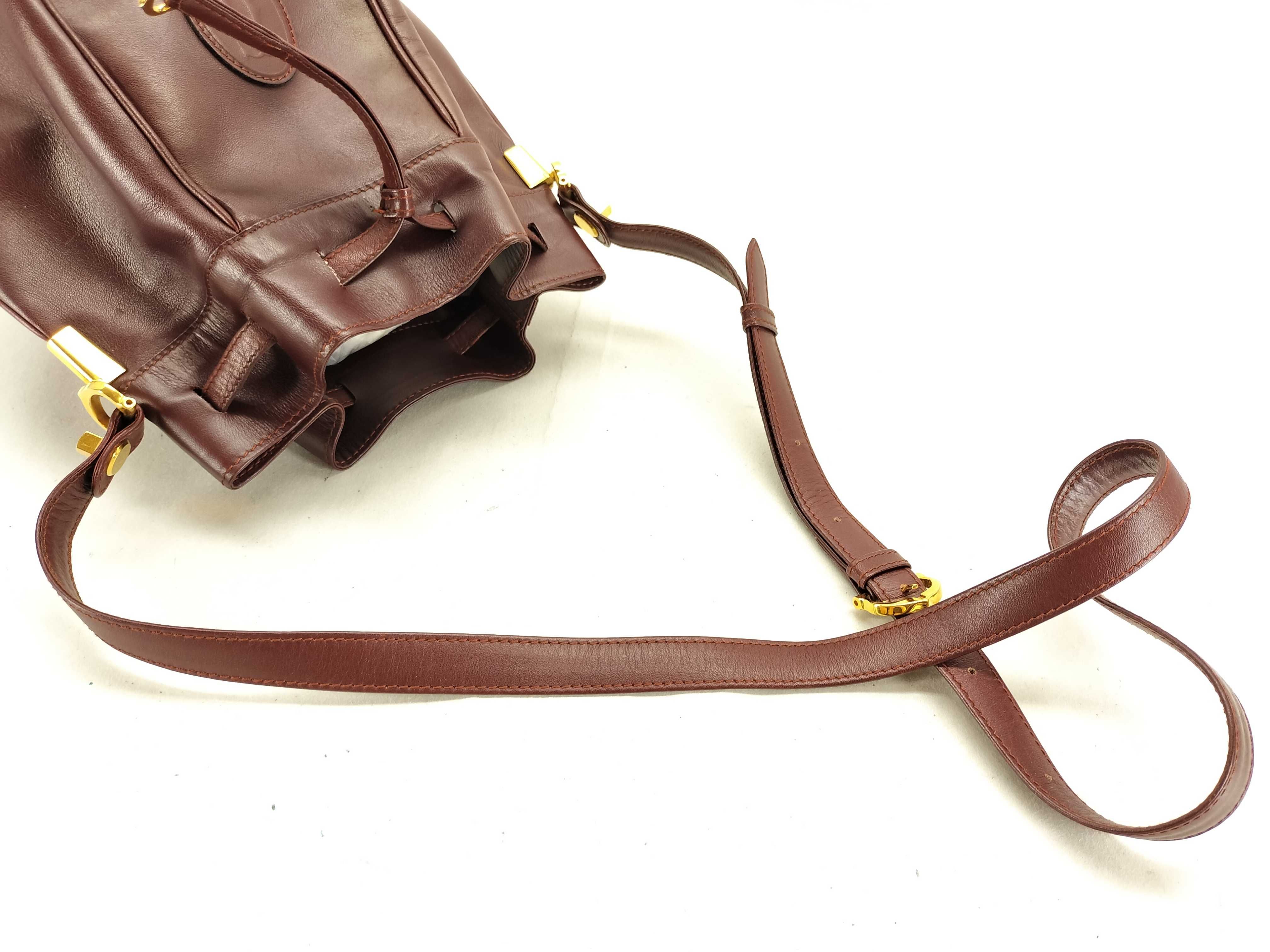 Must line shoulder bag, Bordeaux color. — view 3