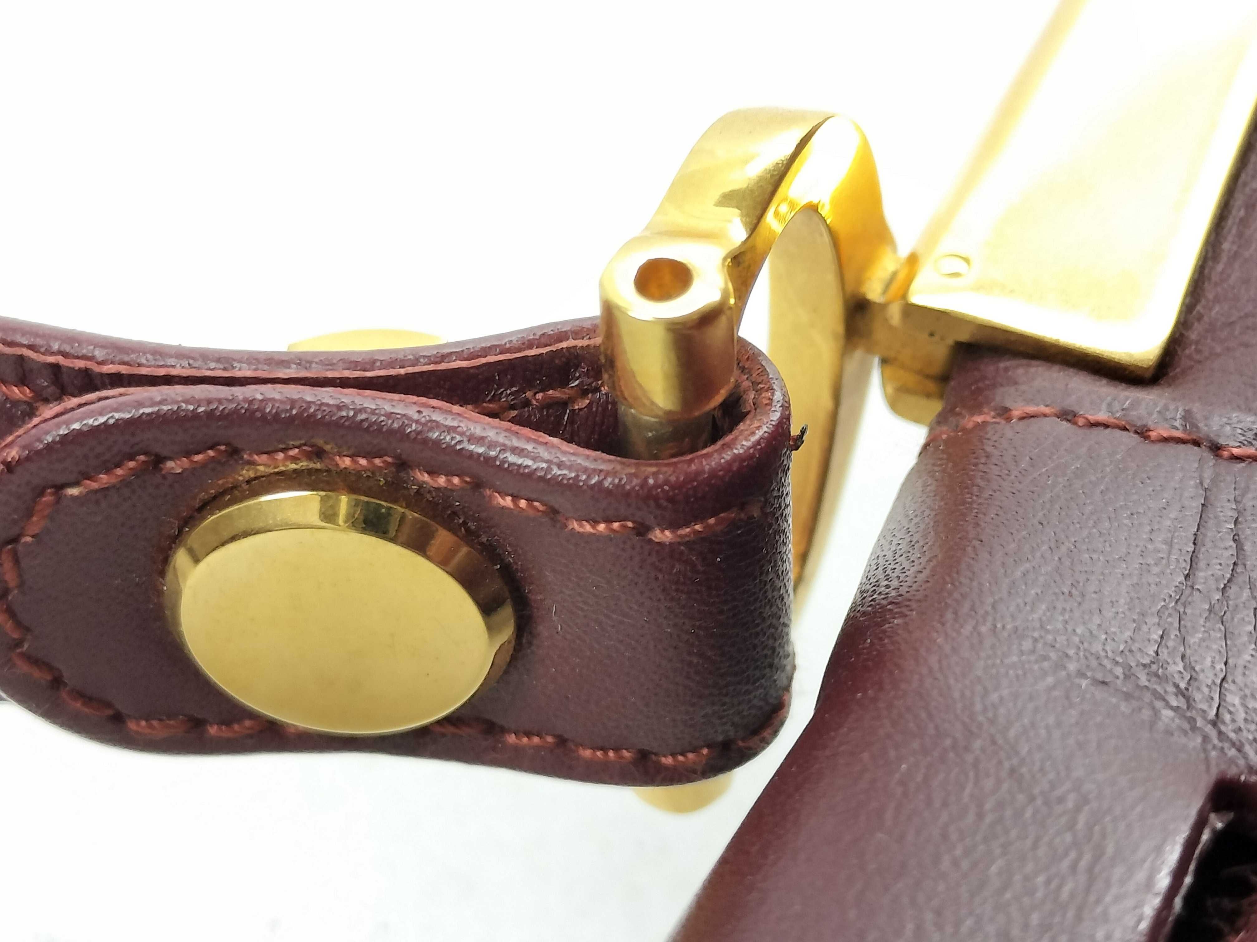 Must line shoulder bag, Bordeaux color. — view 5