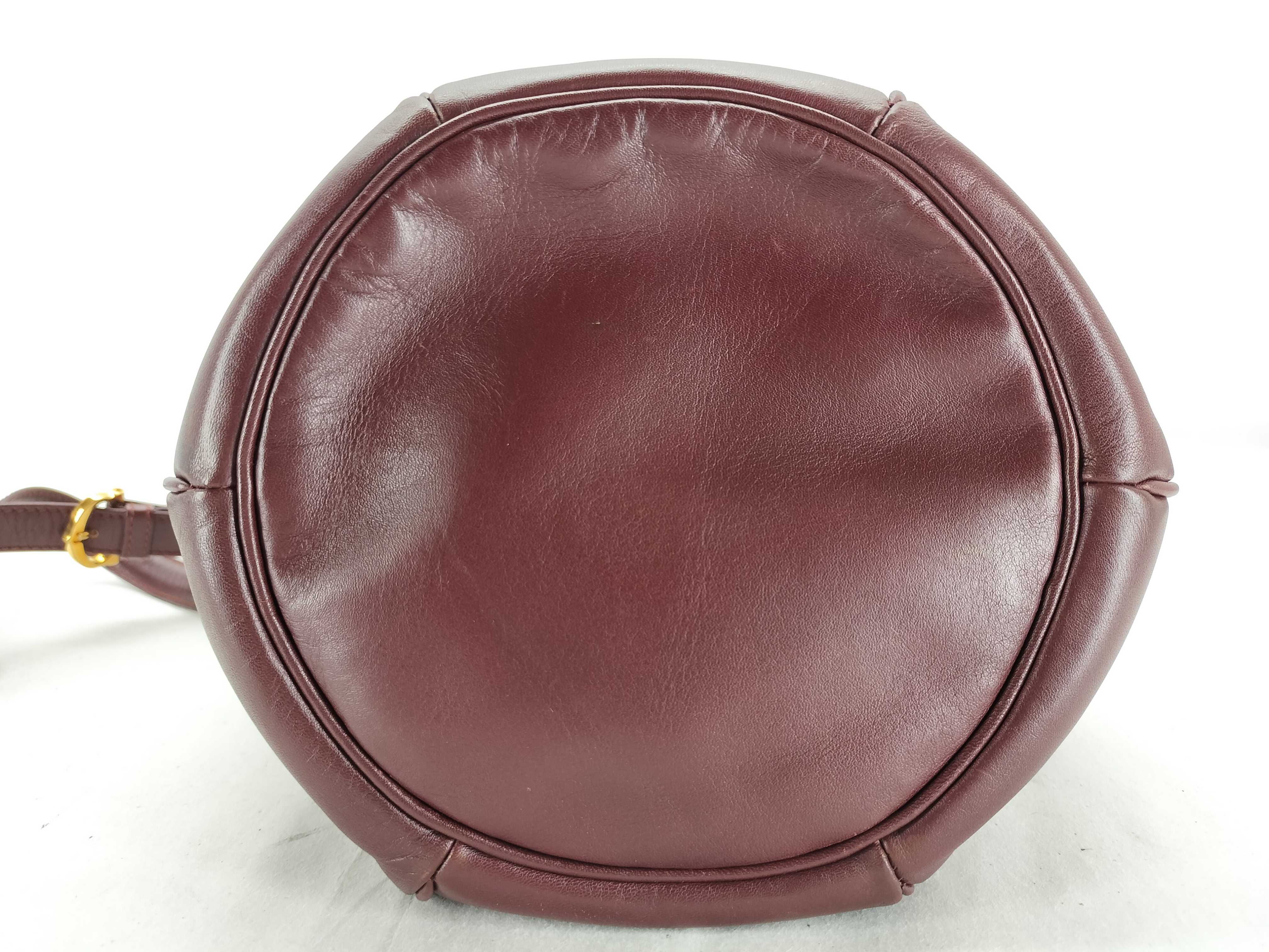 Must line shoulder bag, Bordeaux color. — view 7