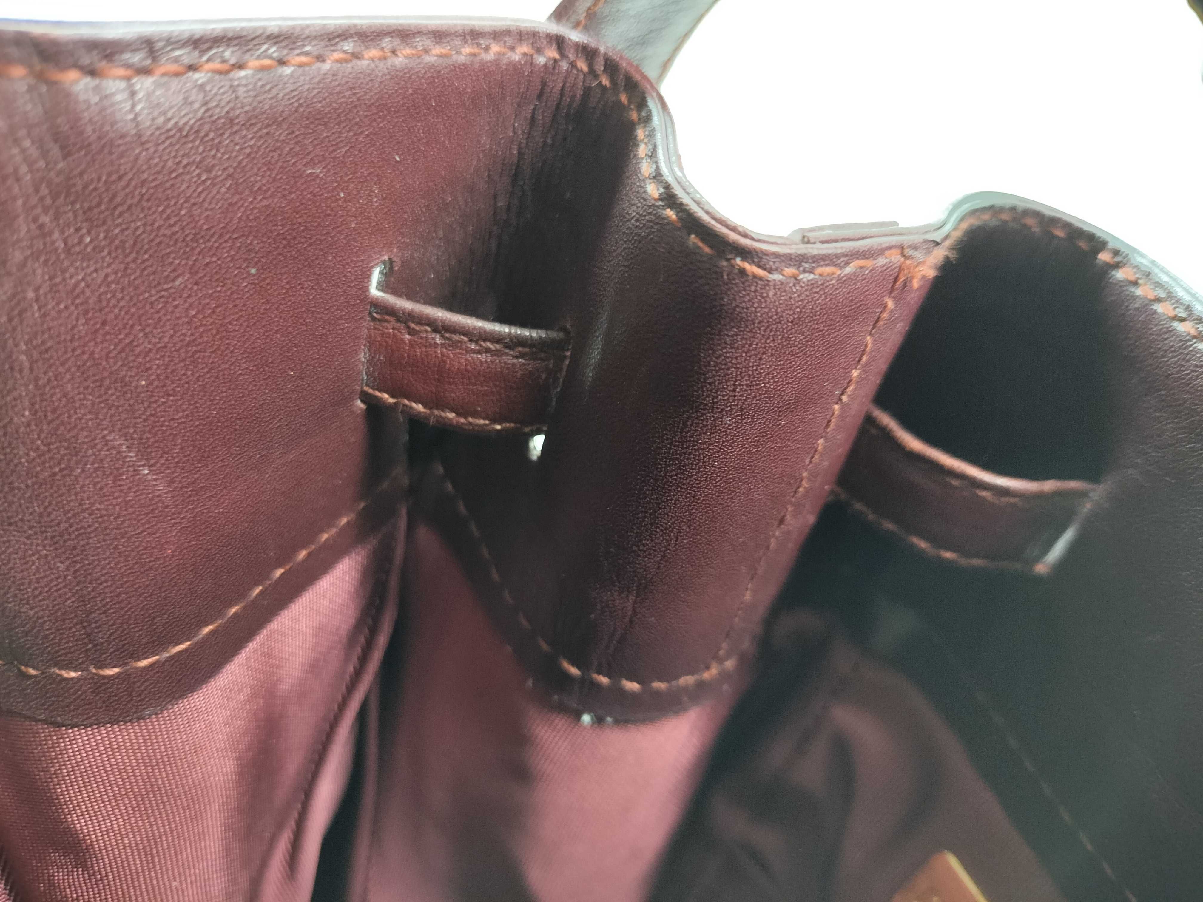 Must line shoulder bag, Bordeaux color. — view 8