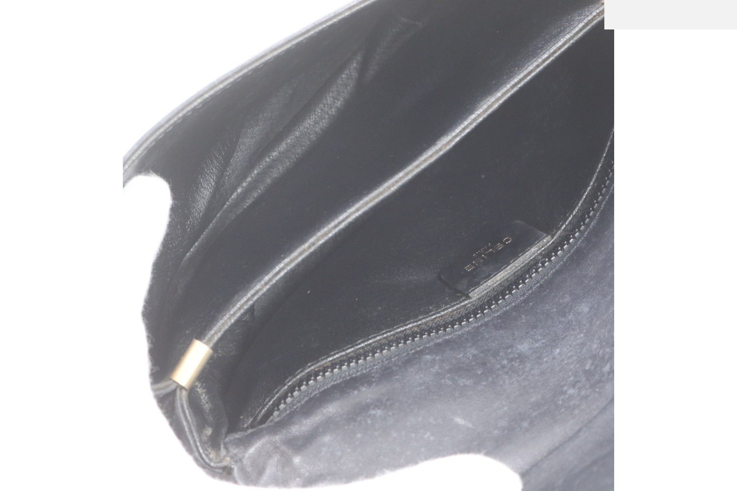 Triomphe Leather Shoulder Bag (Crossbody) — view 7
