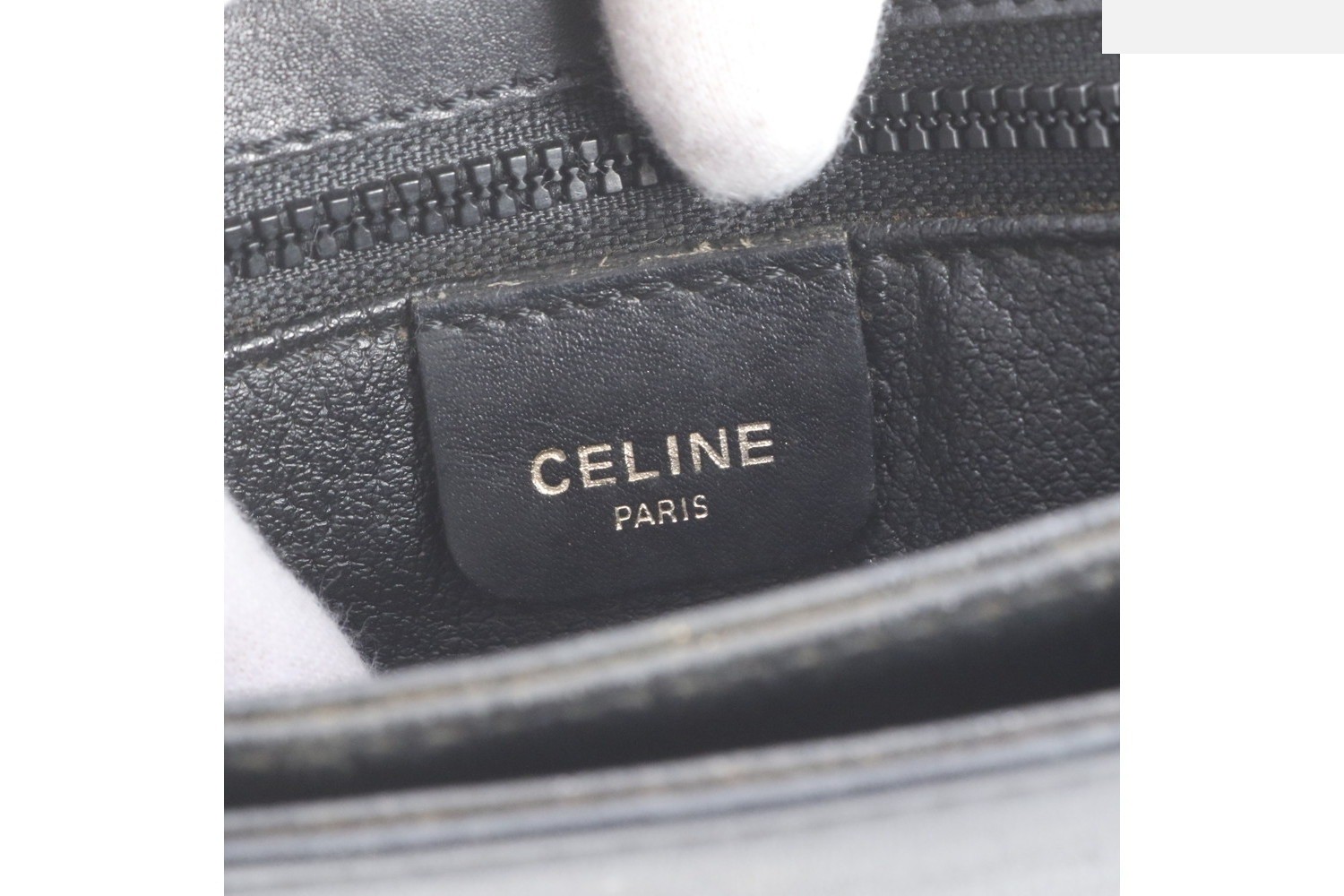 Triomphe Leather Shoulder Bag (Crossbody) — view 8