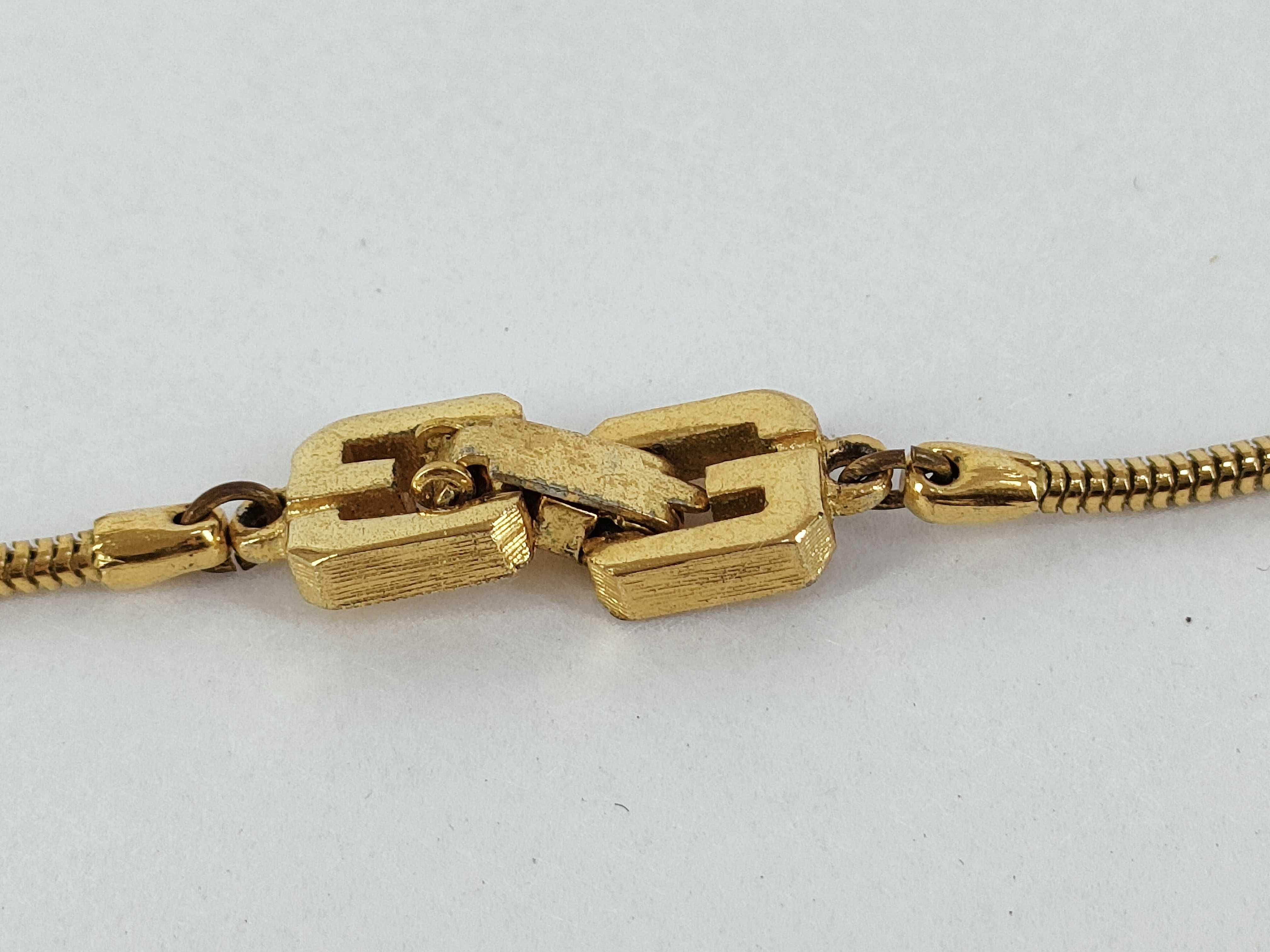 Y Necklace, Square Enamel Combination Necklace, Gold Necklace — view 4