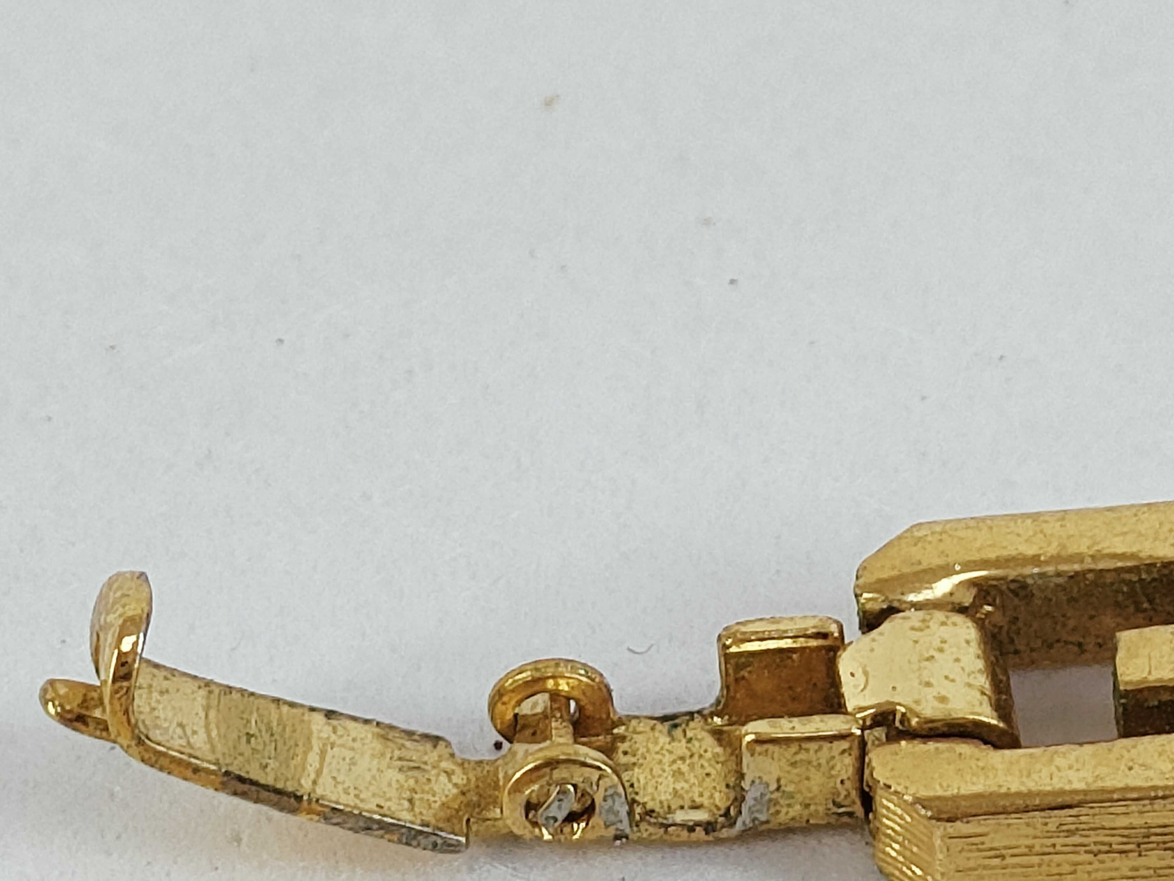 Y Necklace, Square Enamel Combination Necklace, Gold Necklace — view 7
