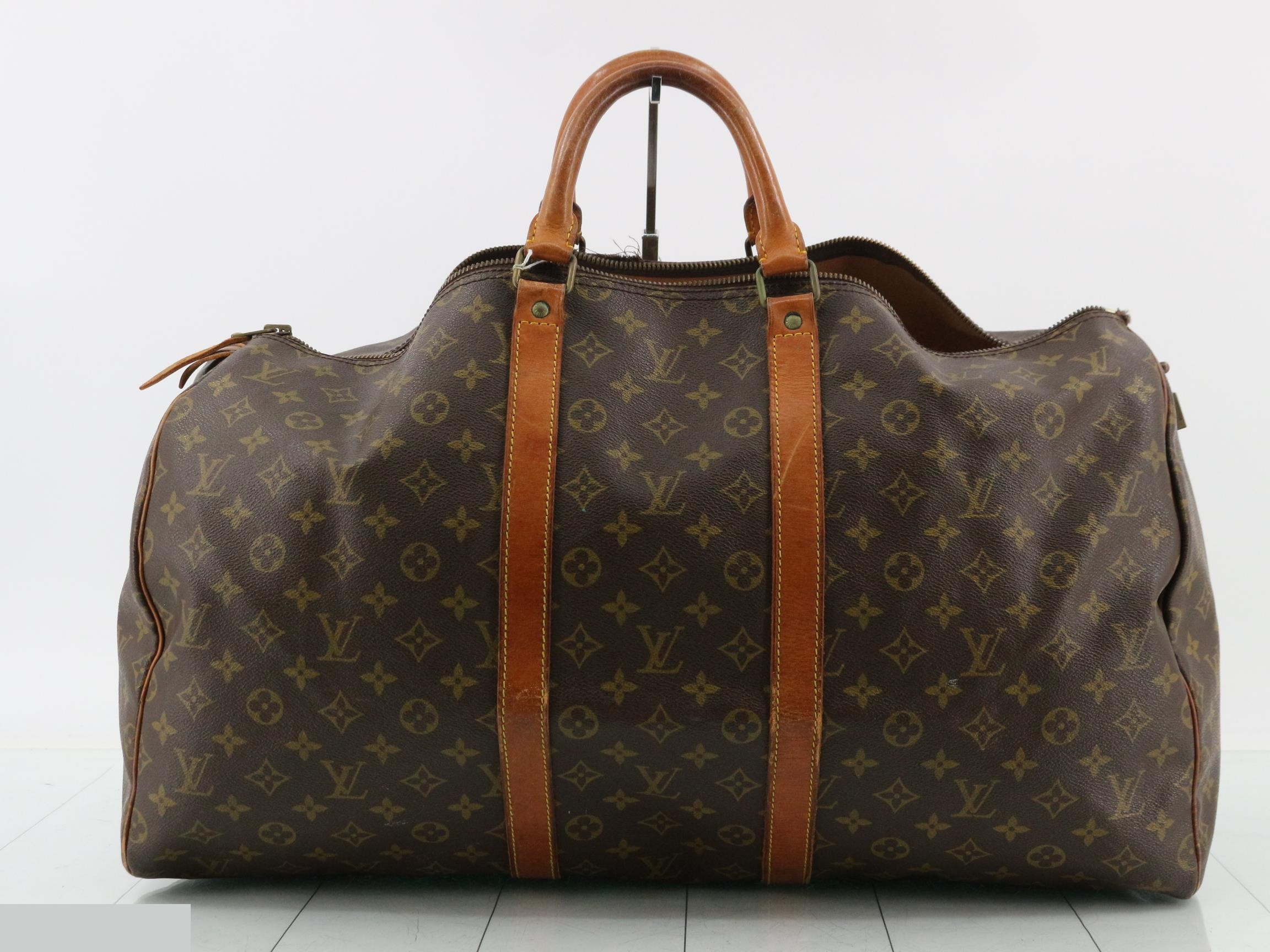 monogram boston bag