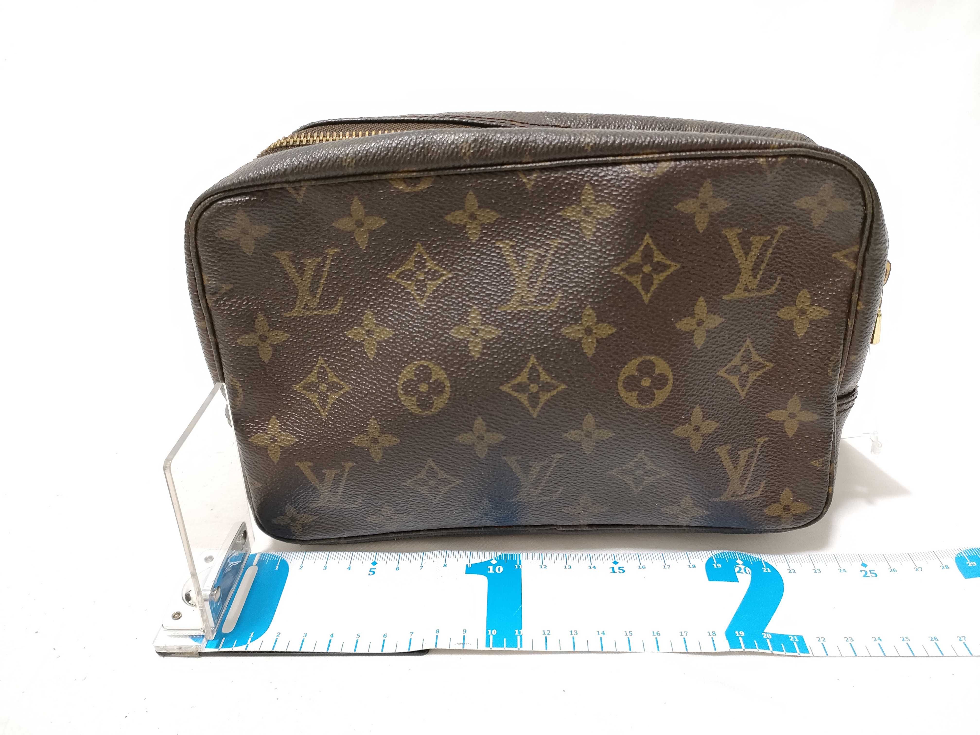 Monogram Troussard Toilette Clutch Bag with Paper Tag — view 2