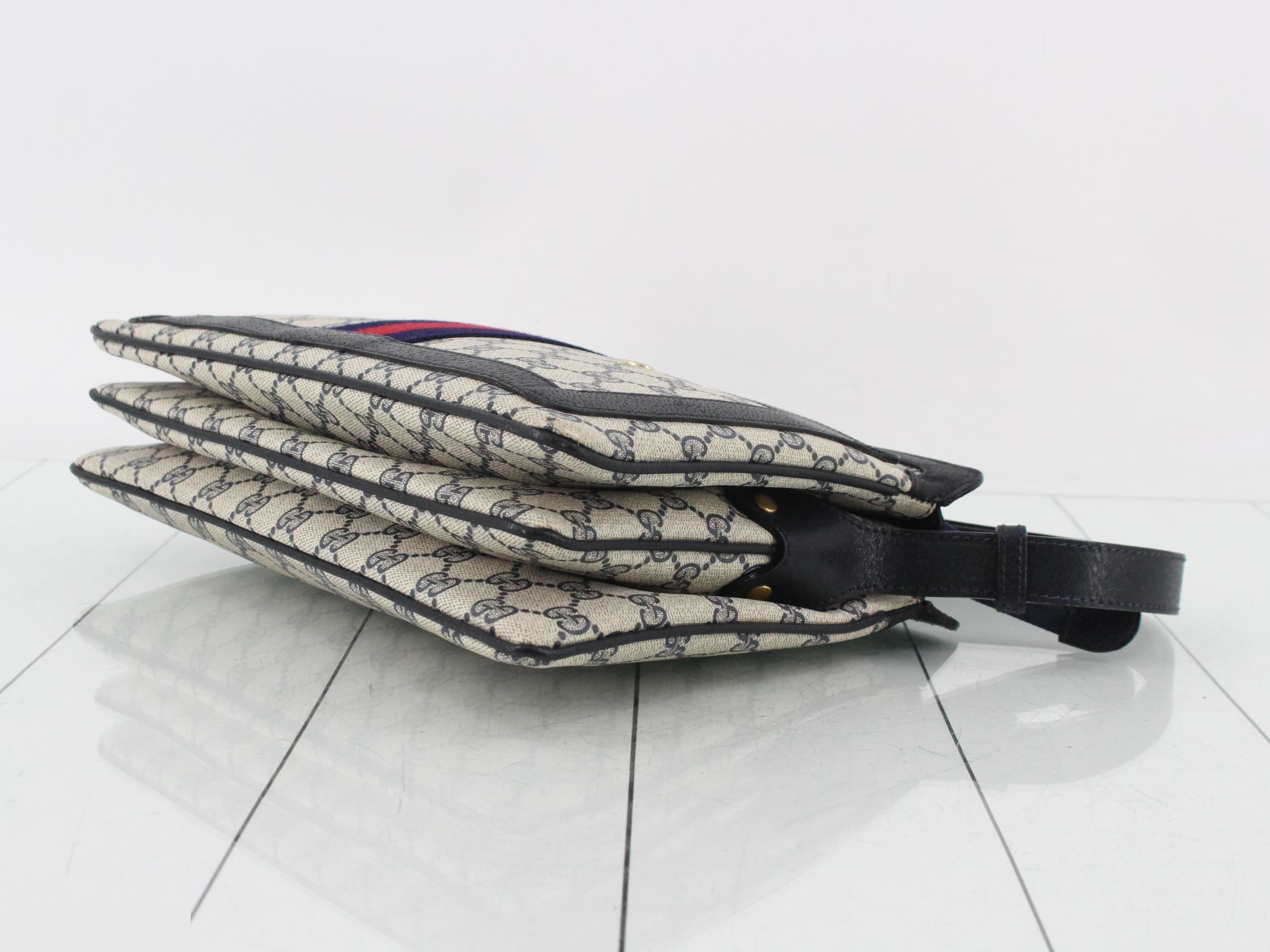 GG Supreme Shoulder Bag, Sherry, PVC — view 6