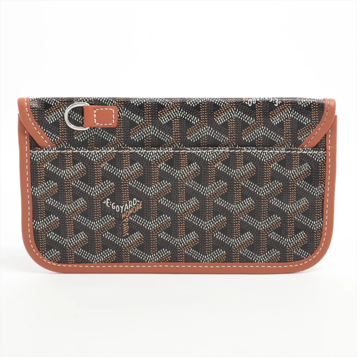 Saint Louis PM PVC x Leather Pouch, Brown (Pouch only) — view 2
