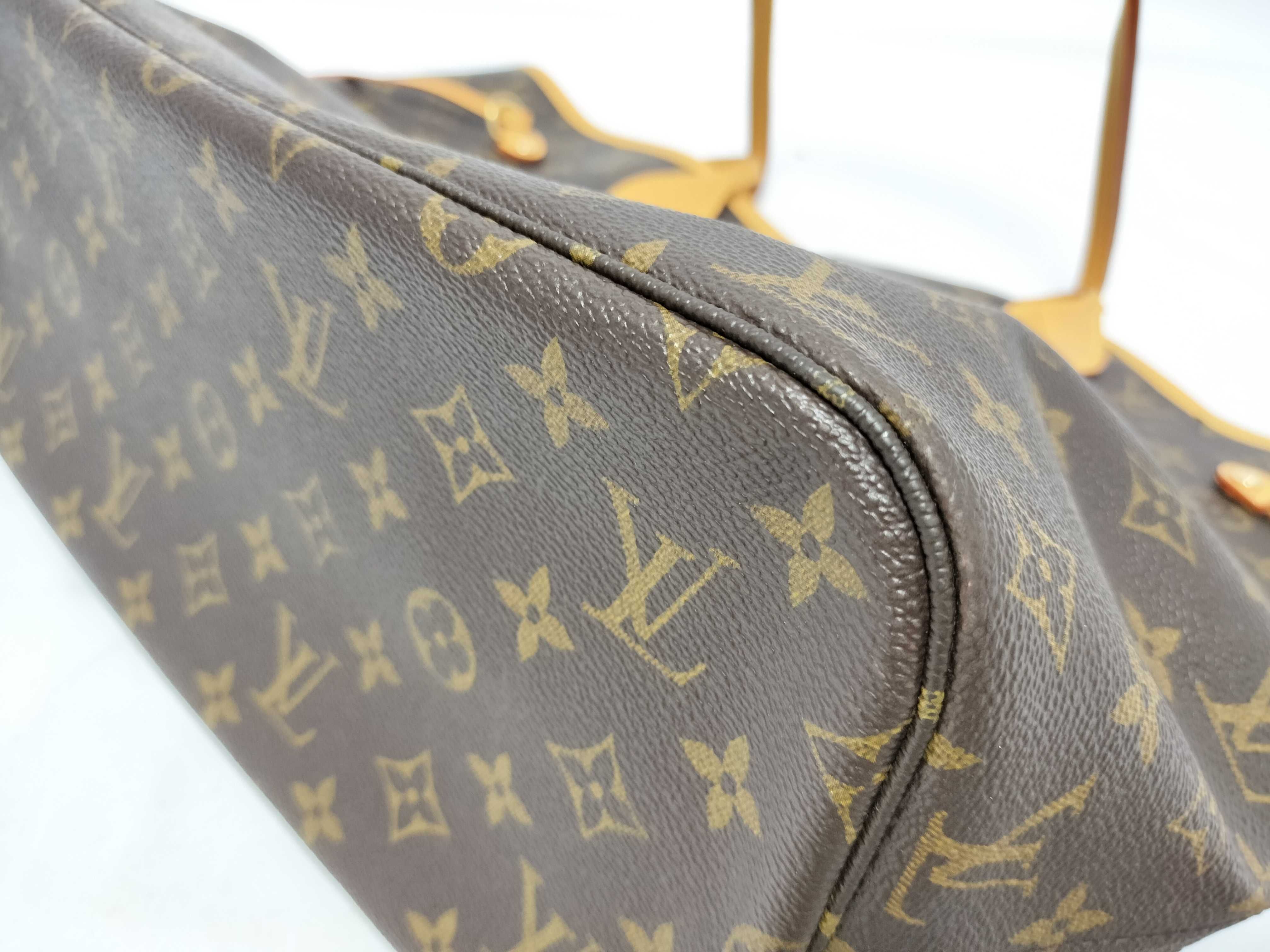 Monogram SG - Monogram Neverfull PM M40155 VI1098 Brown Tote Bag — view 7