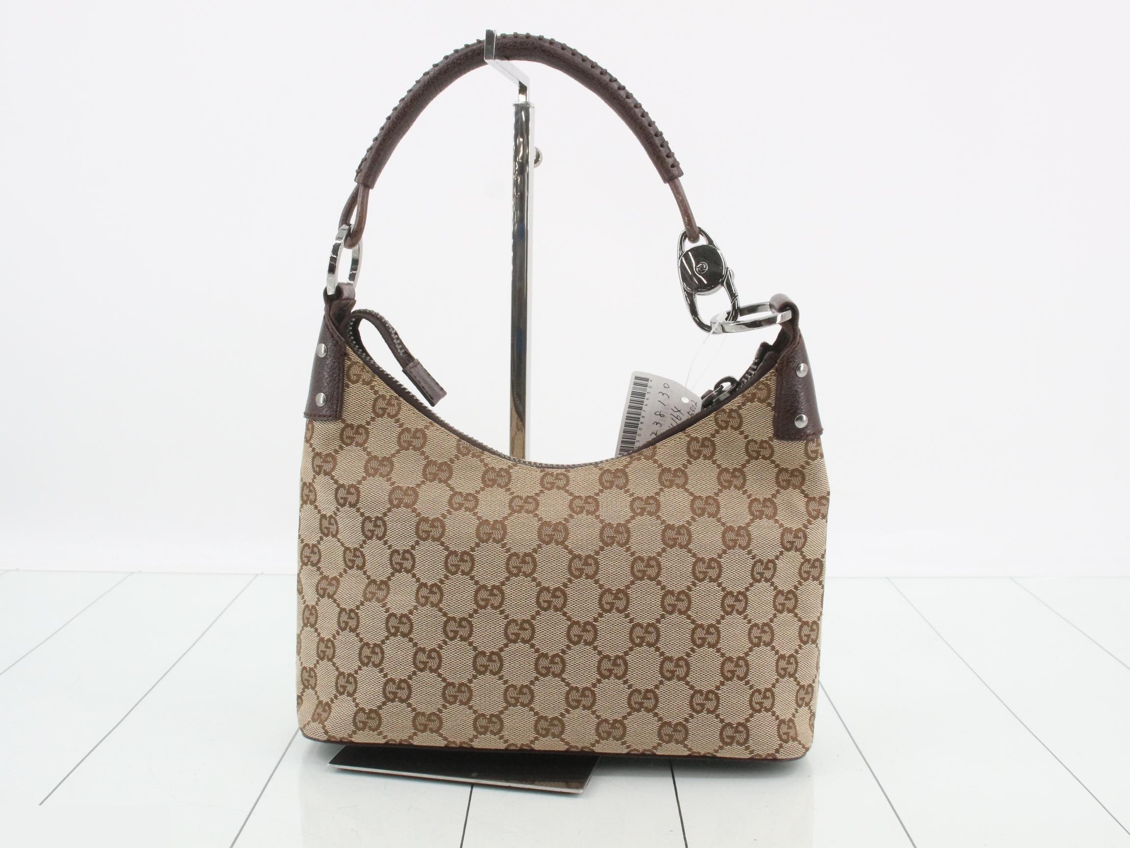 115002 GG Canvas One-Shoulder Bag — view 2