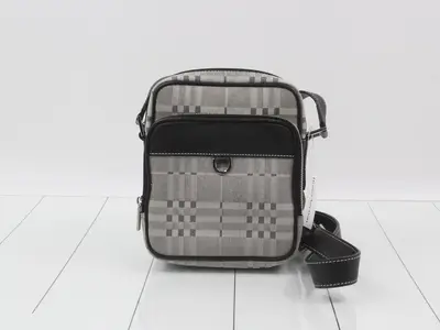 Checkered Navy Bag