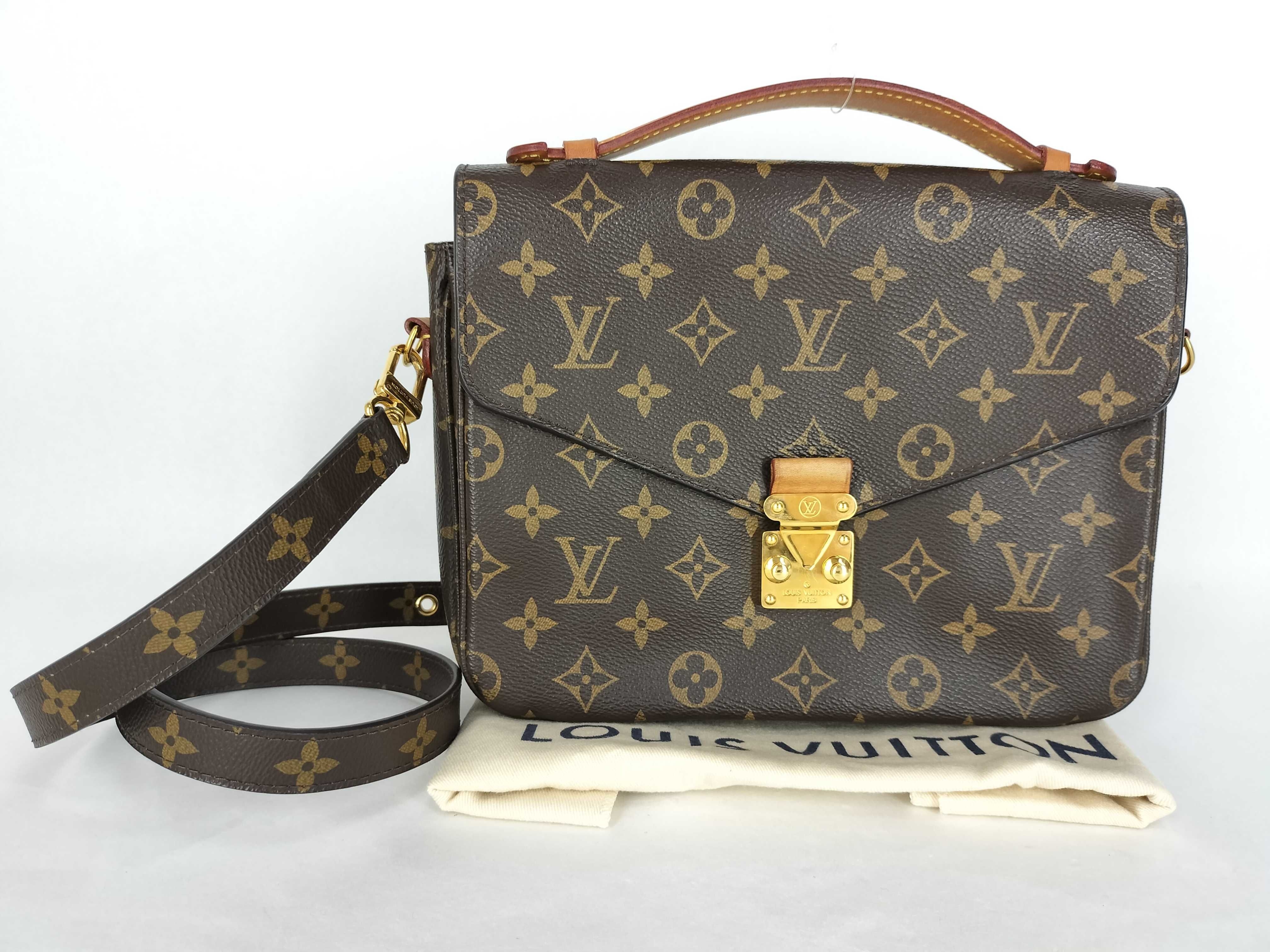 Monogram Pochette Metis MM M44875 Monogram 2-Way Shoulder Bag PL0138