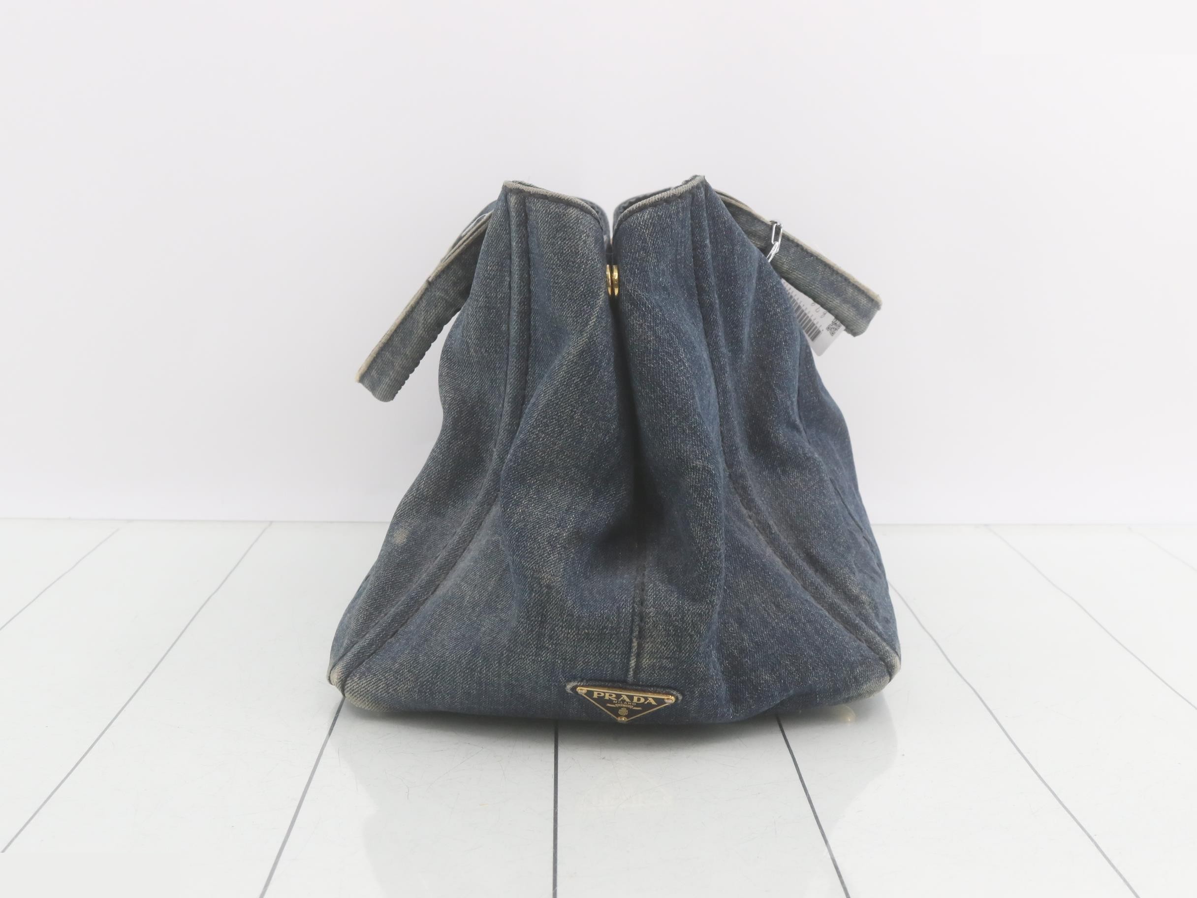 handbag denim shoulder 2way — view 4