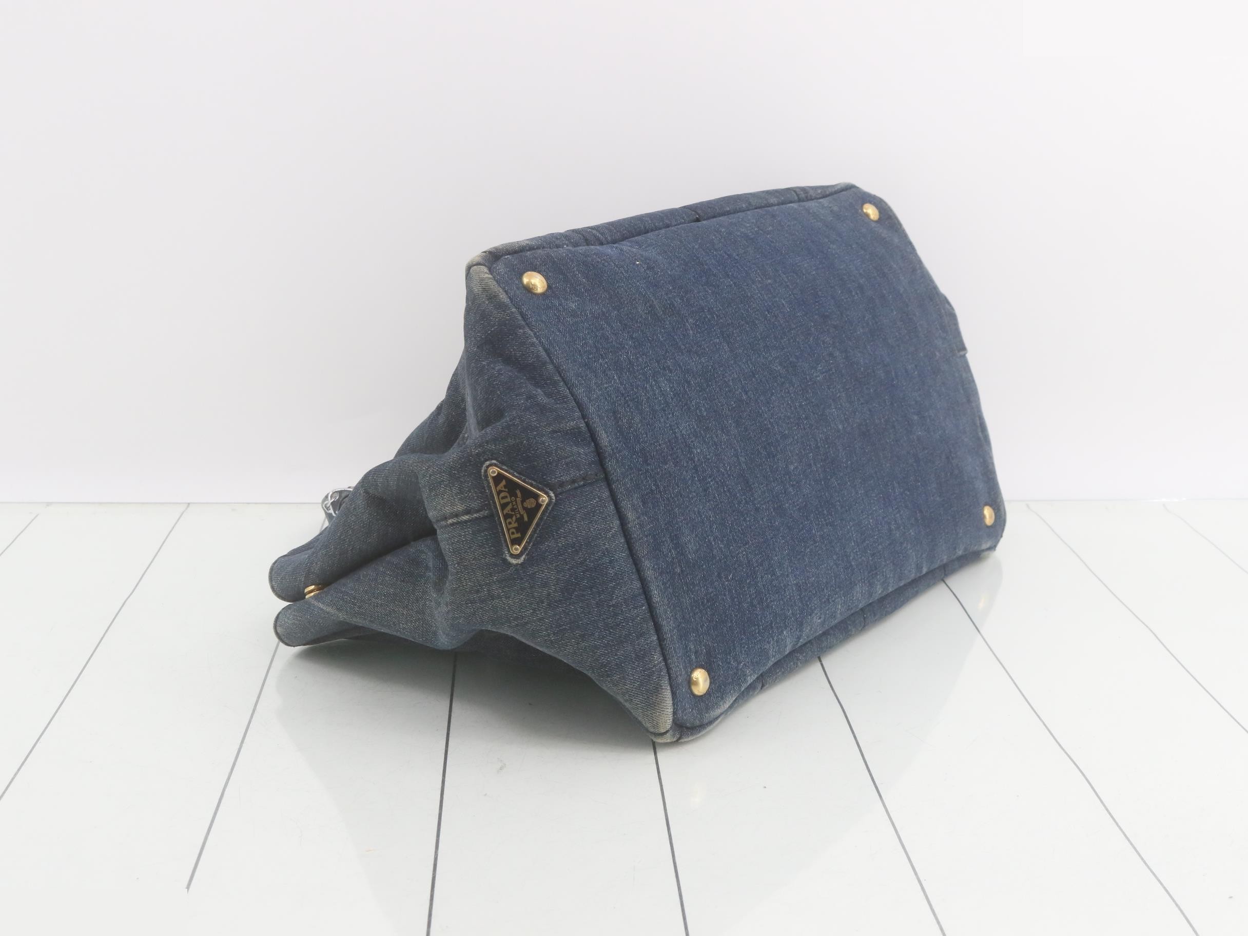 handbag denim shoulder 2way — view 5