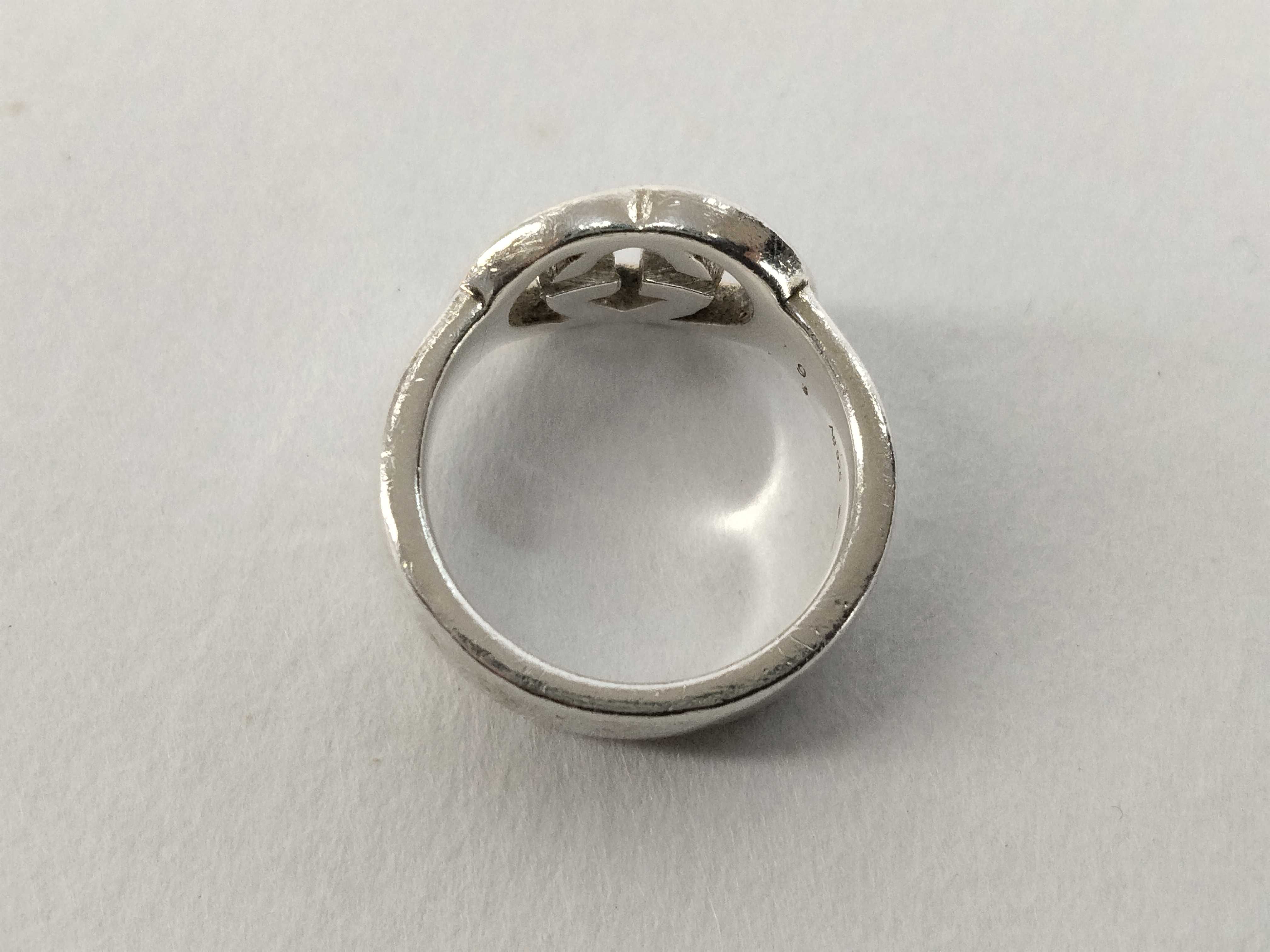 Double Logo 925 Ring, 5.33g — view 4