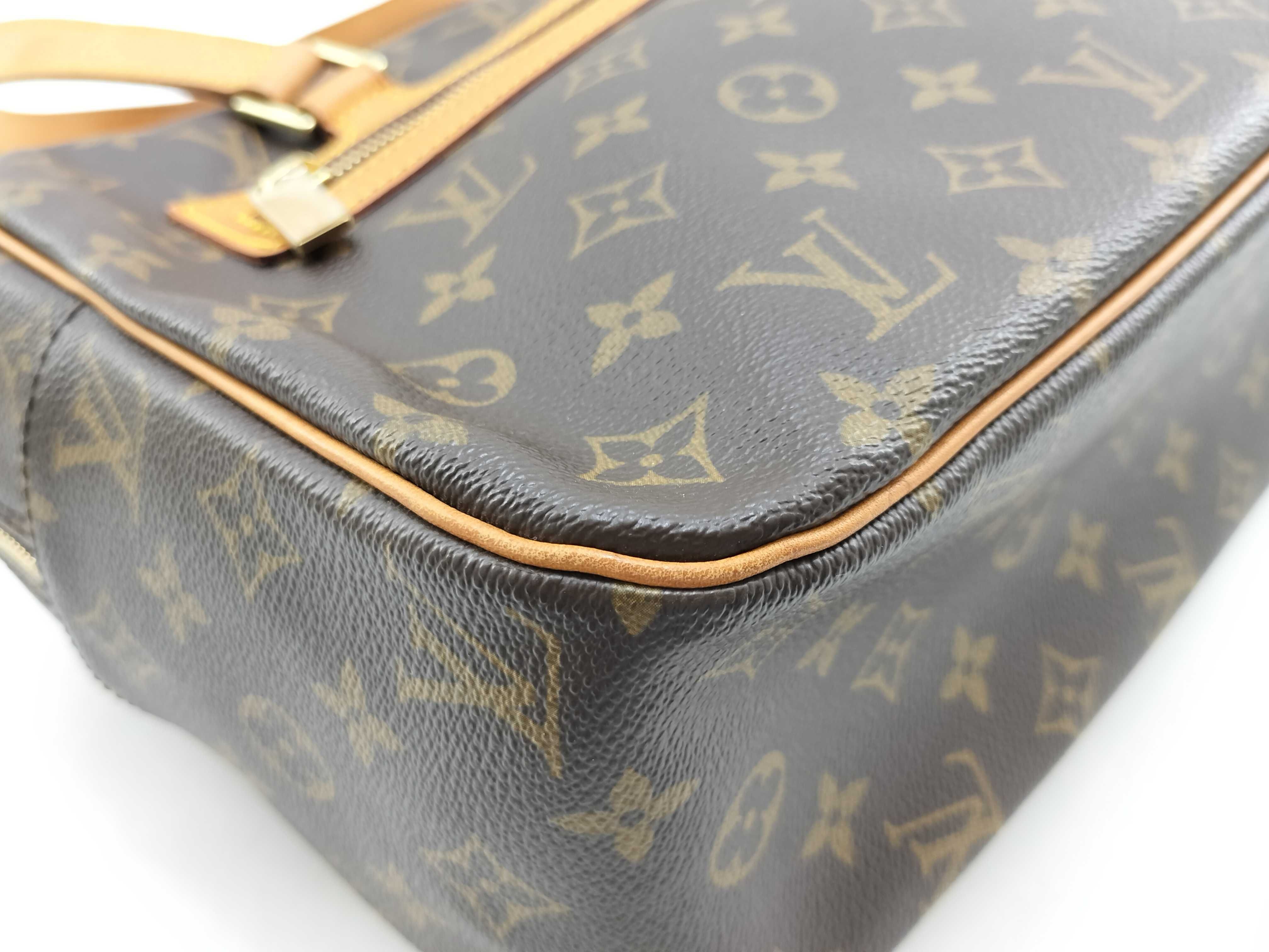 Monogram Vuitton Monogram Cite GM M51181 Brown FL1014 Shoulder Bag — view 8