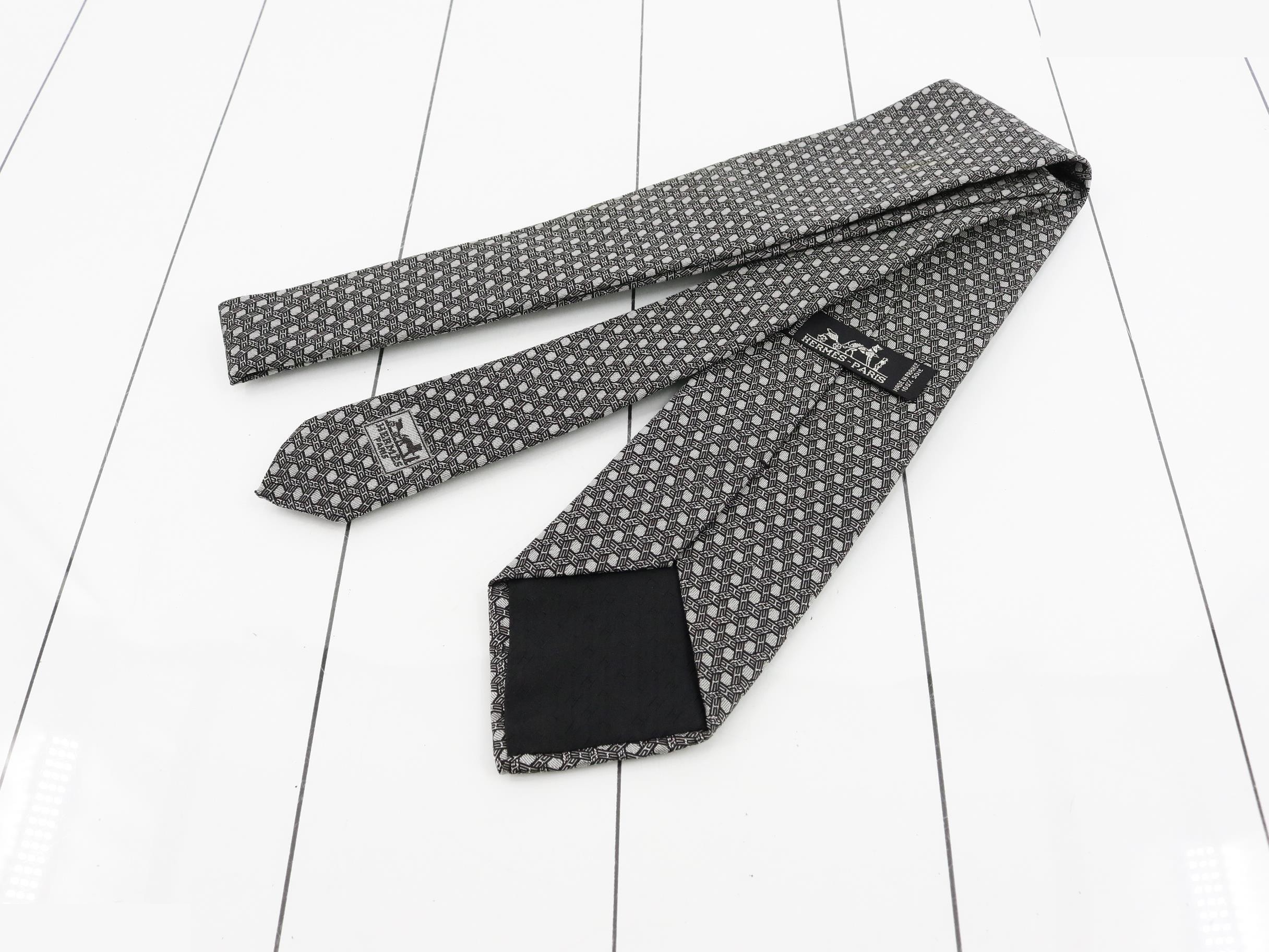 unused silk tie, with box and tags. — view 2