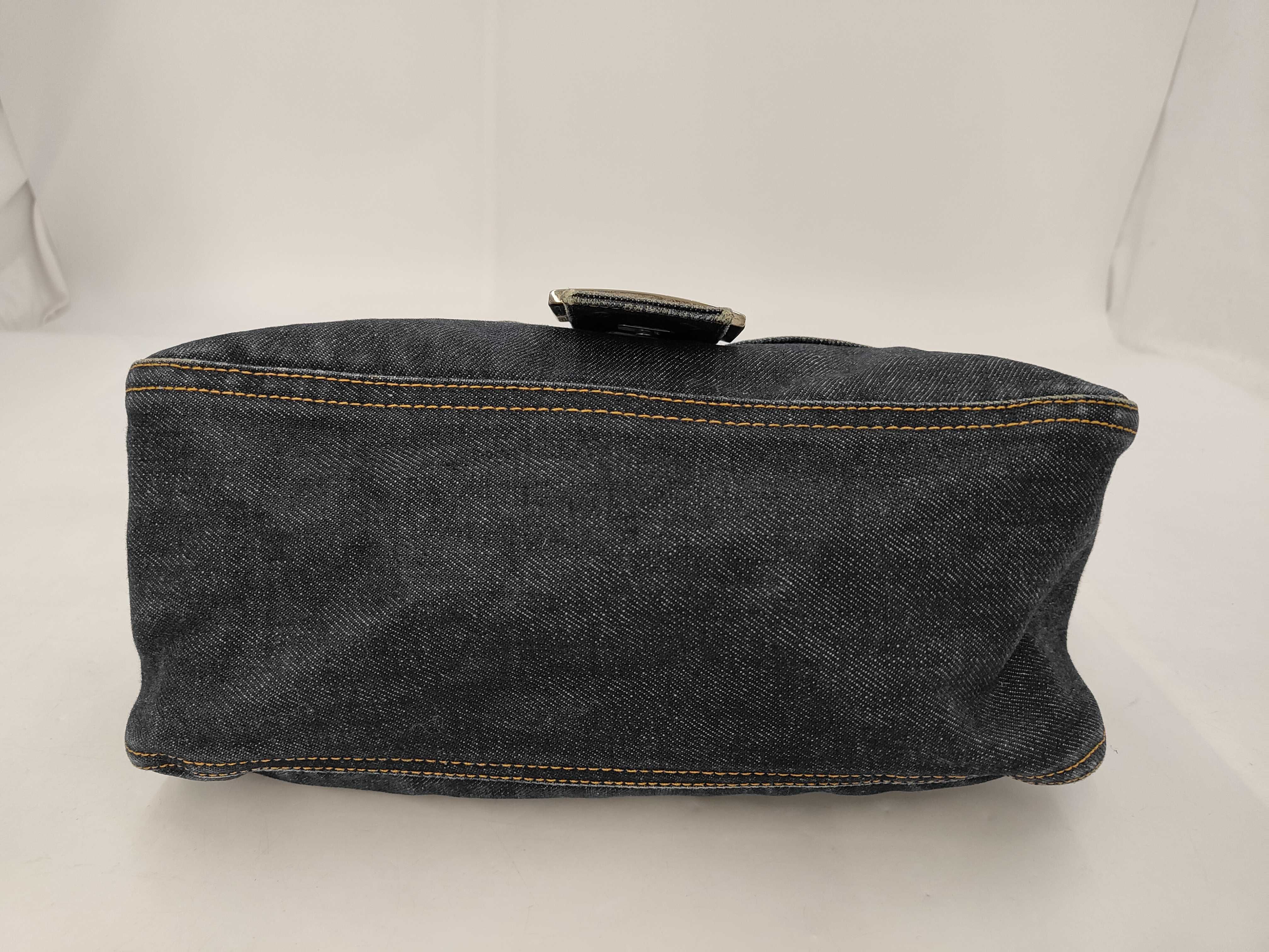 Mamma Fendi Mamma Bucket Denim Handbag — view 4