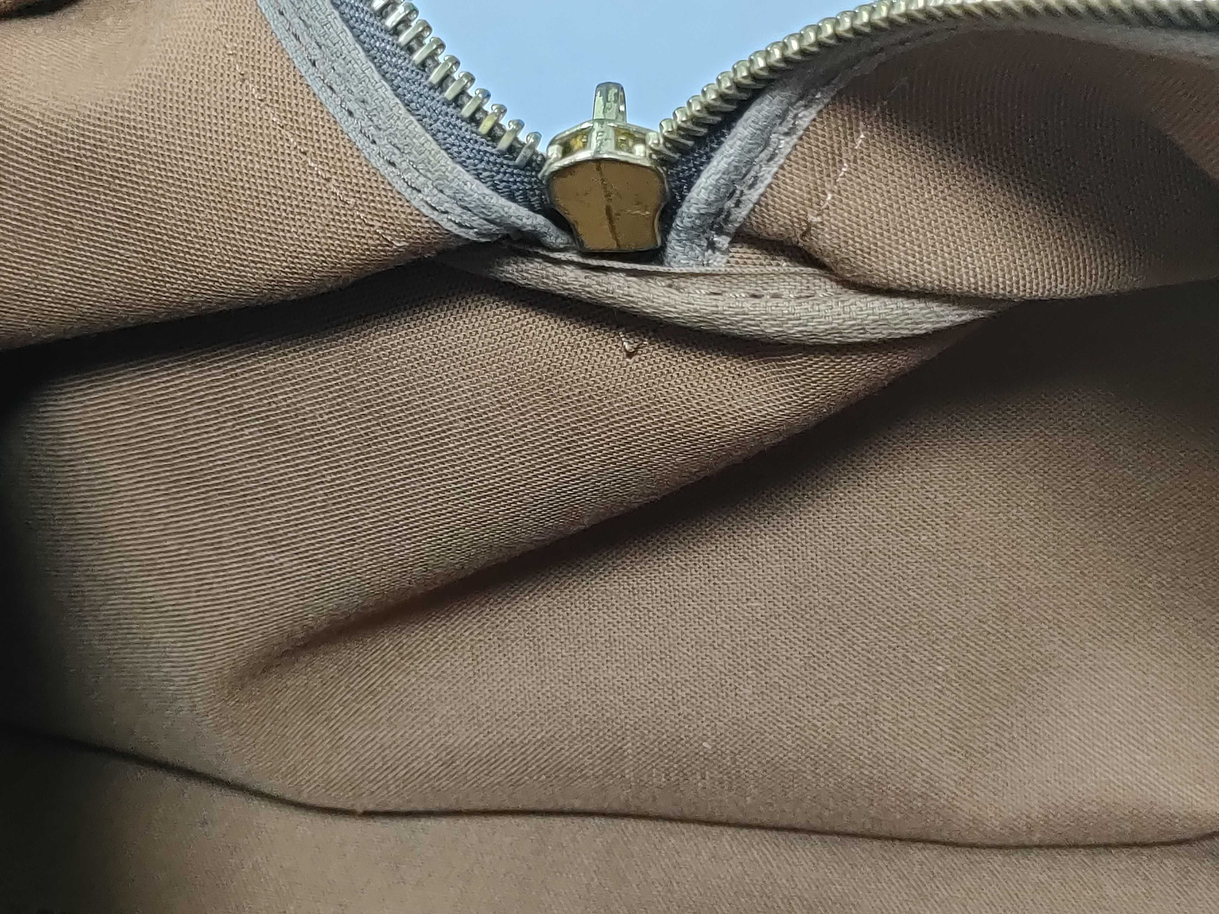Monogram Louis Vuitton Monogram Saxophone 55 M41622 55 Brown Boston Bag — view 13