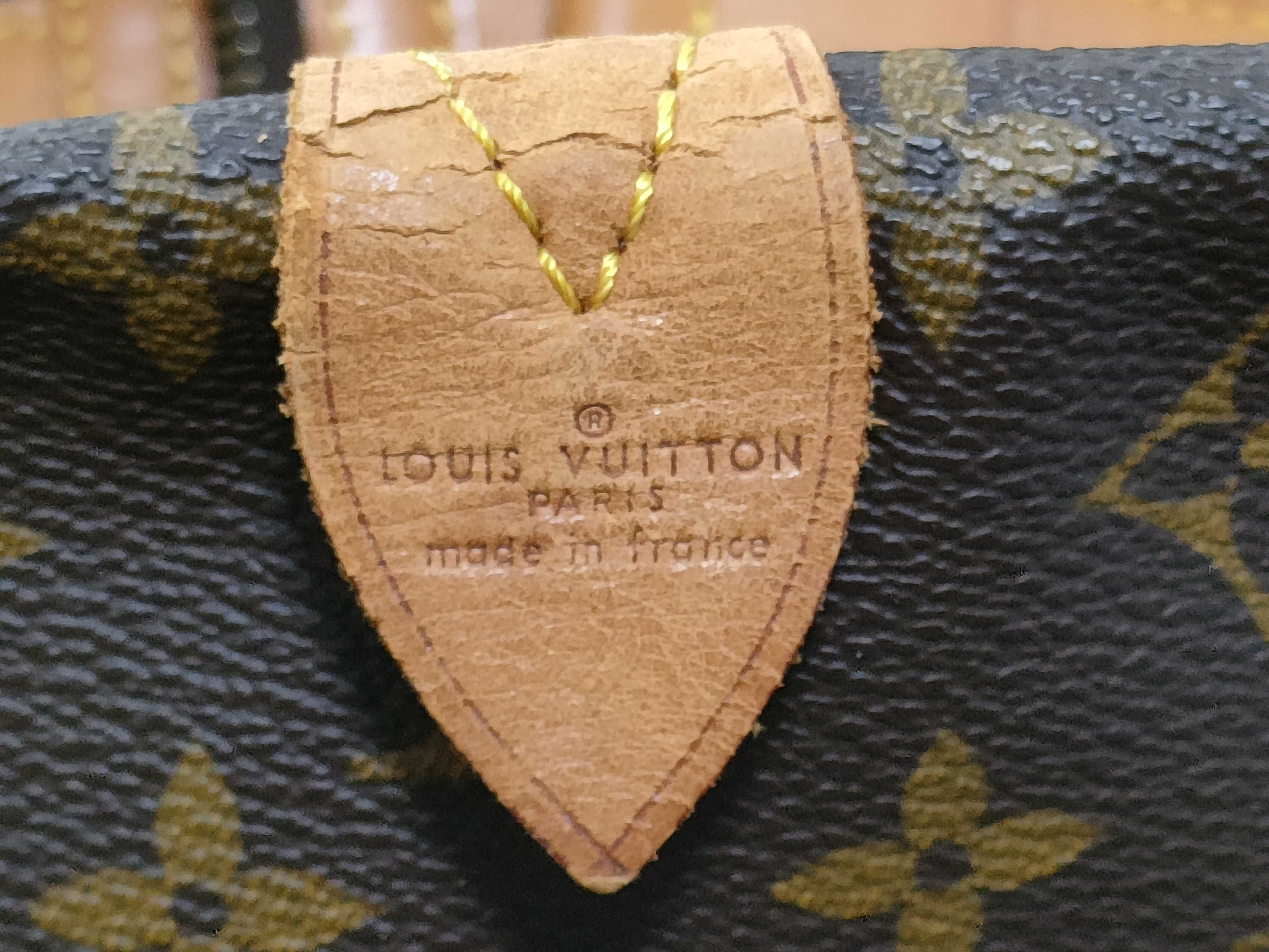 Monogram Louis Vuitton Monogram Saxophone 55 M41622 55 Brown Boston Bag — view 15