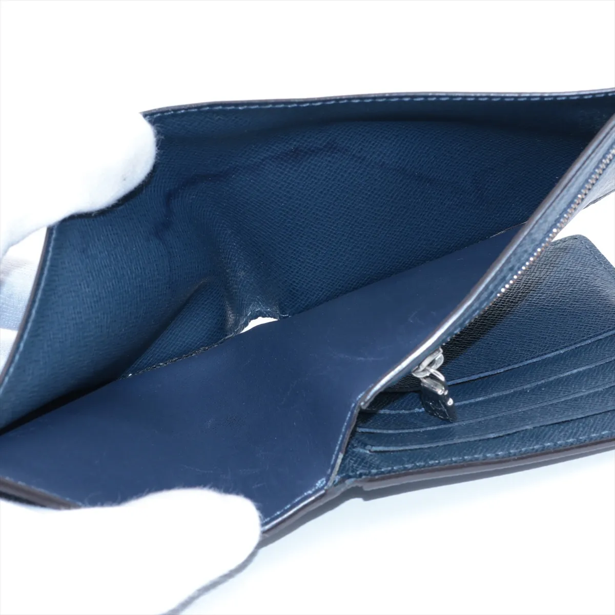 Taiga Portefeuil Amerigo M62046 RA4168 Blue Marine Compact Wallet — view 4