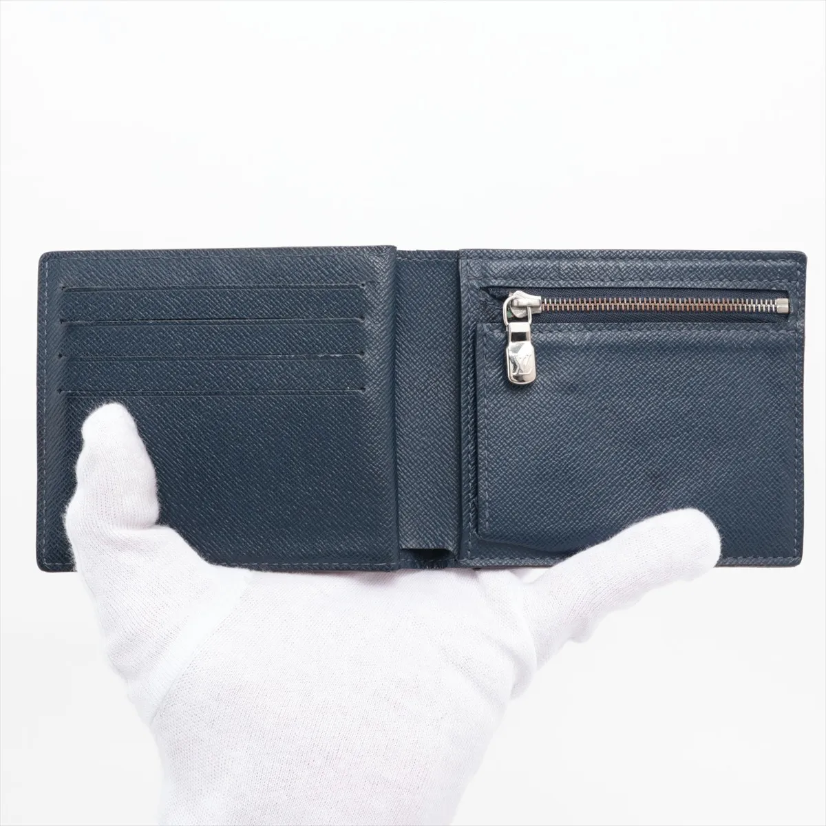 Taiga Portefeuil Amerigo M62046 RA4168 Blue Marine Compact Wallet — view 6