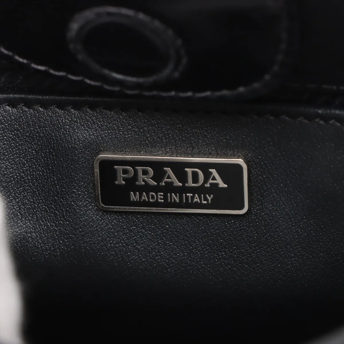 Cleo Leather Shoulder Bag, Black — view 9