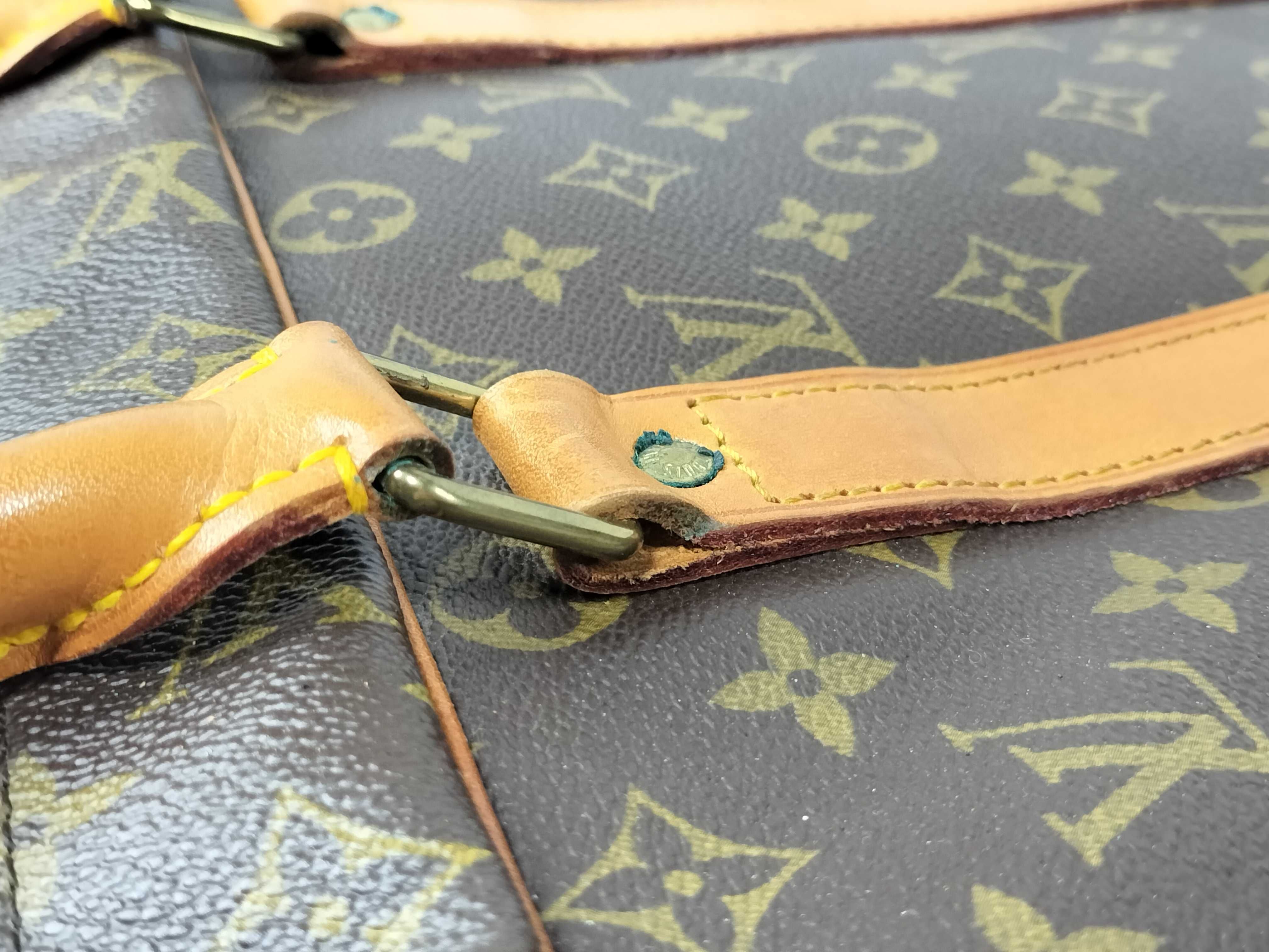 Monogram Vuitton Sirius Handbag Boston Bag — view 5