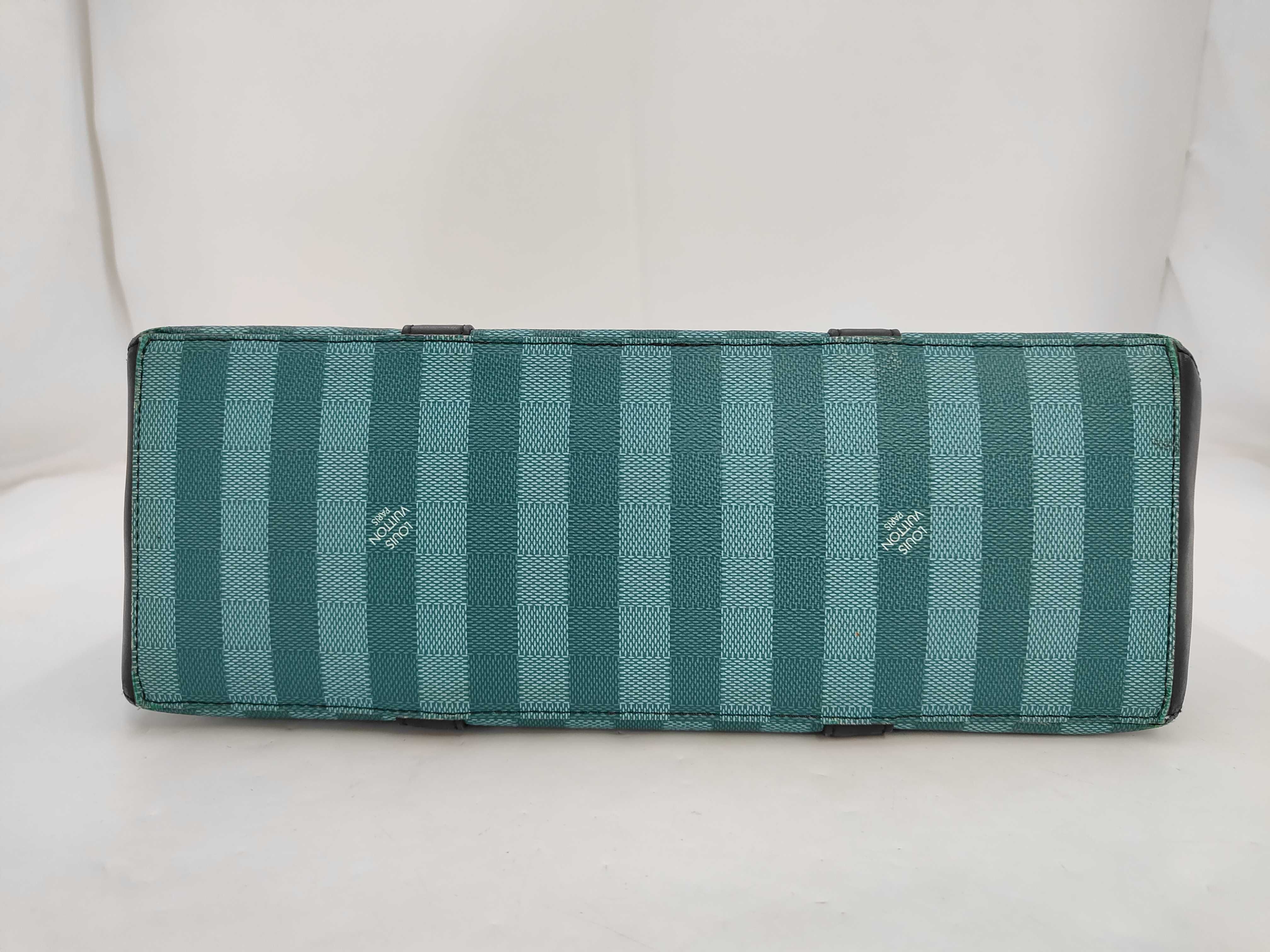 LV Damier Stripe Weekend Tote PM M59919 RFID Tote Bag — view 3