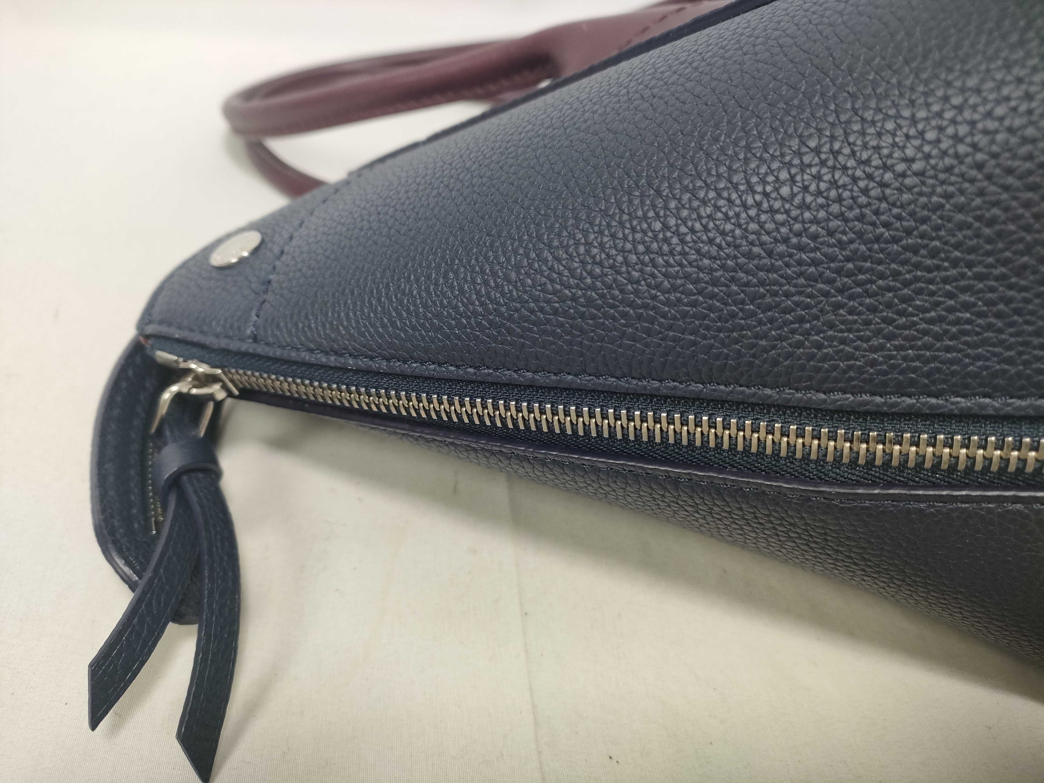 Freedom 2-Way Handbag, Navy, M54842 — view 7