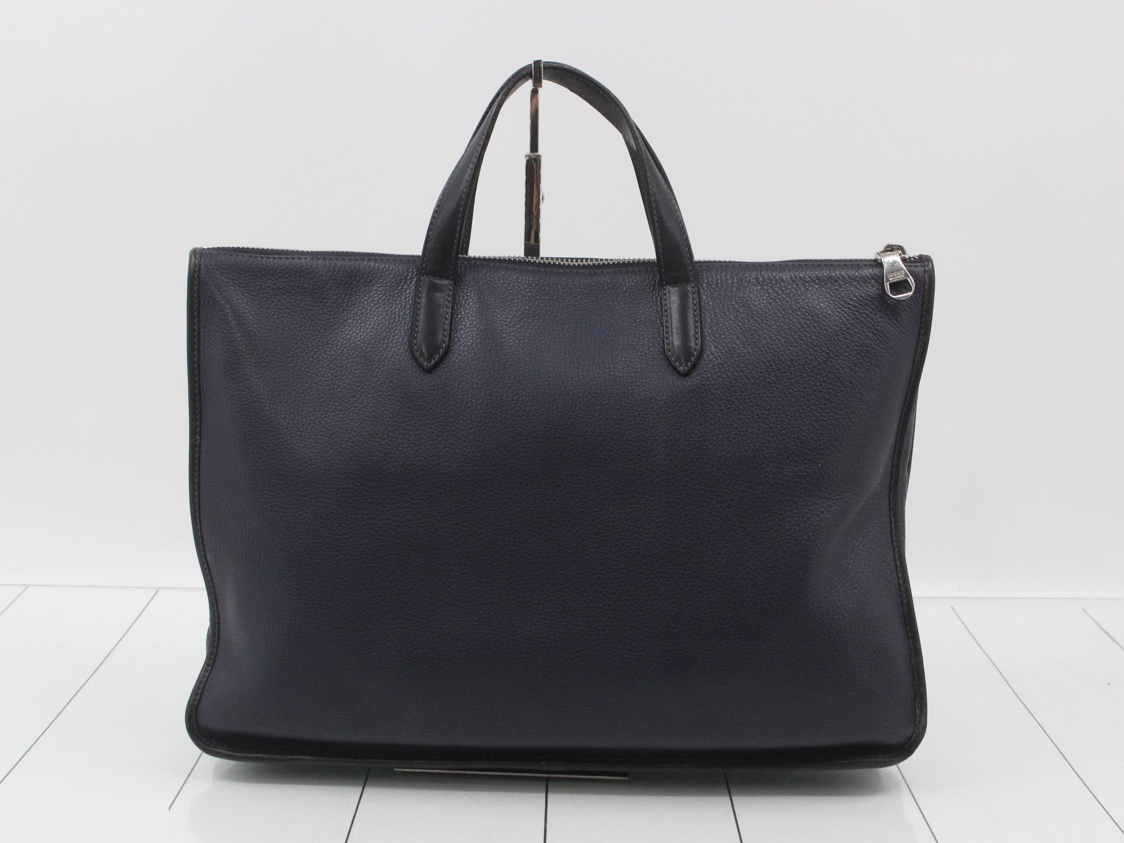 business bag, navy — view 2