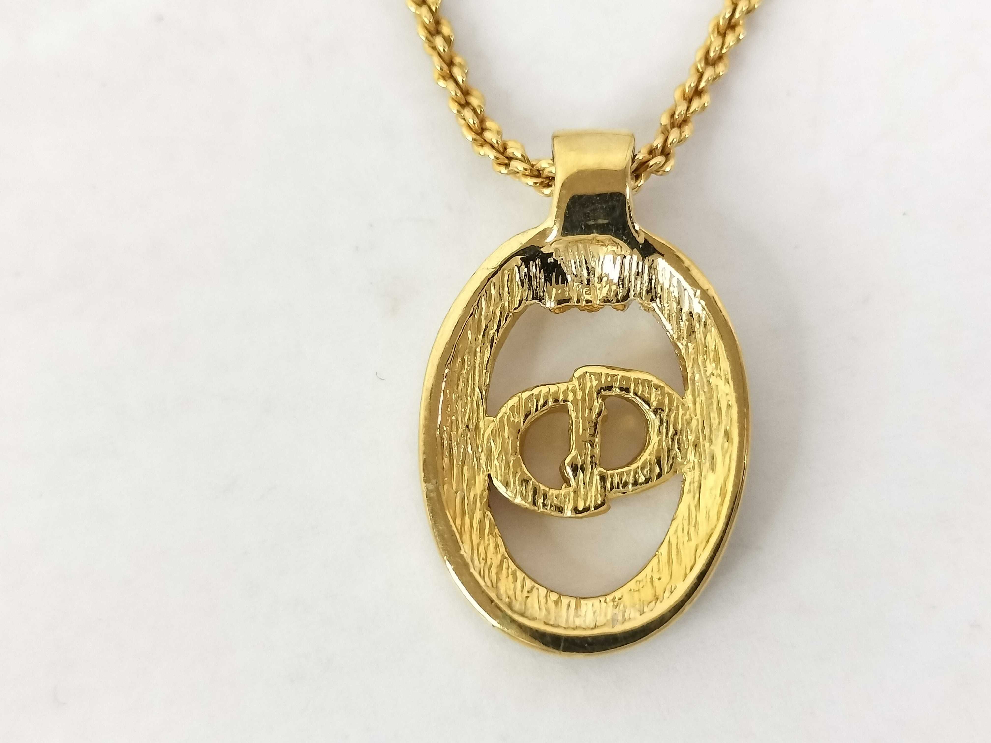 Gold Logo Necklace — view 5