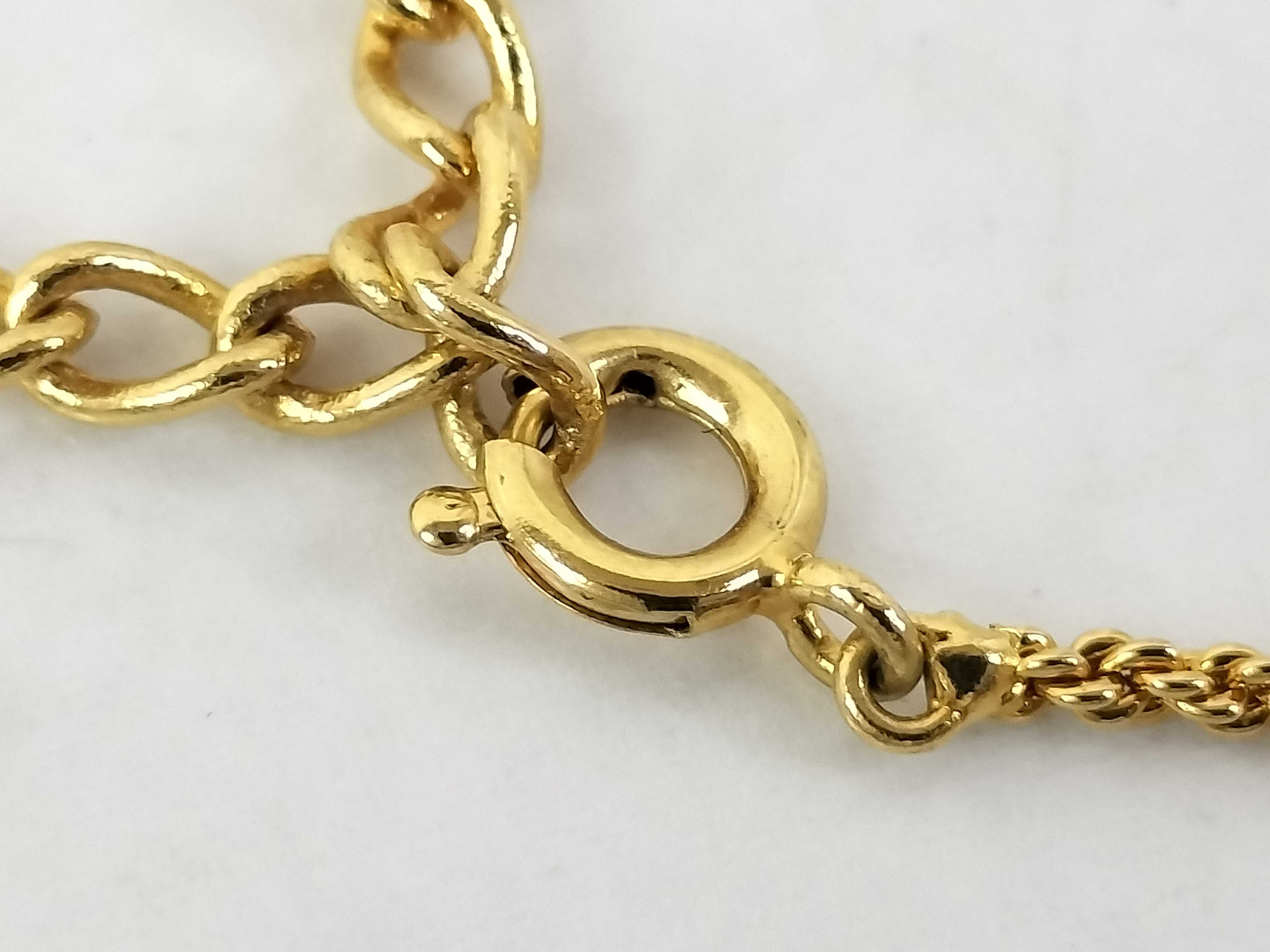 Gold Logo Necklace — view 7