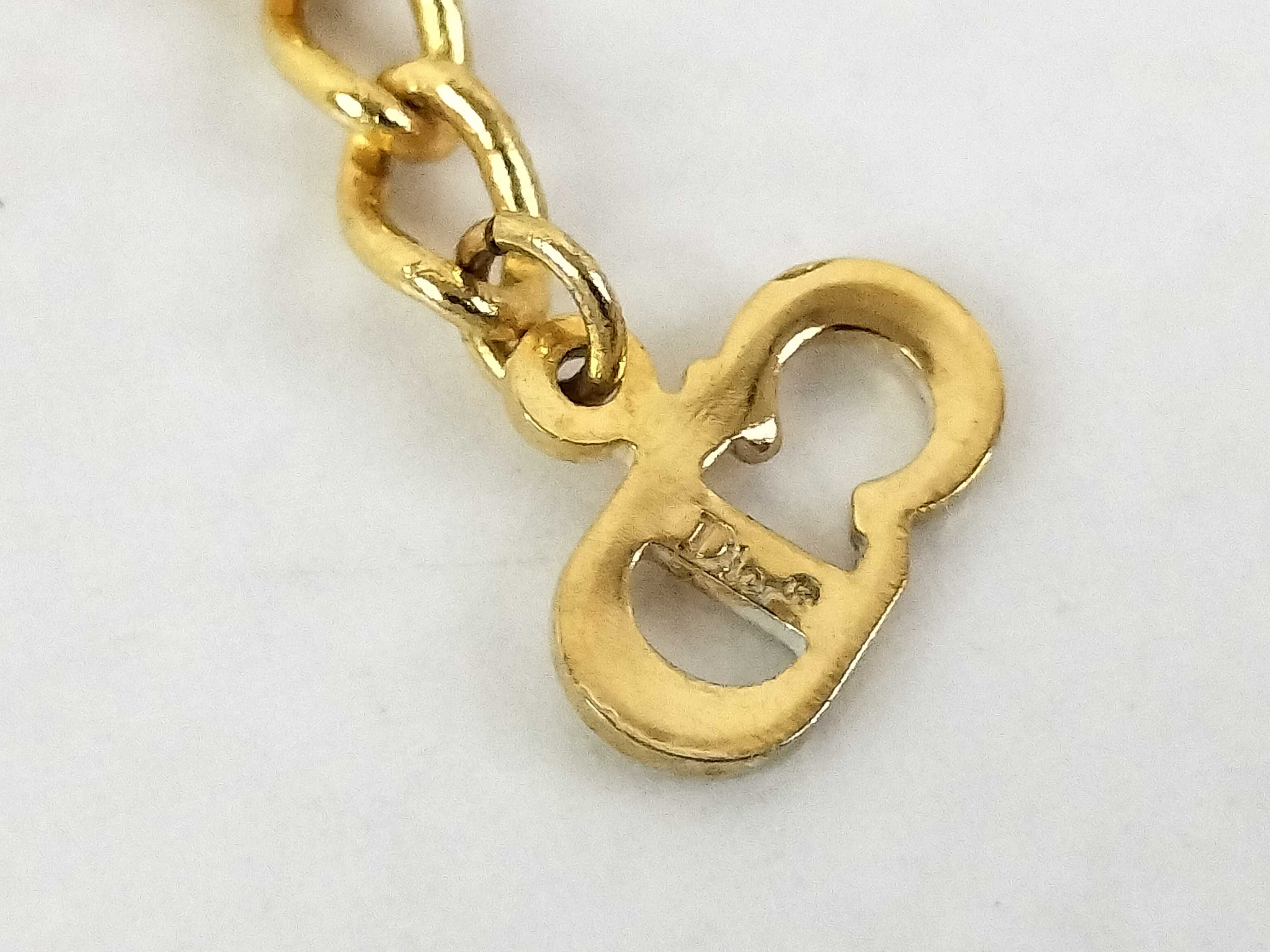 Gold Logo Necklace — view 8