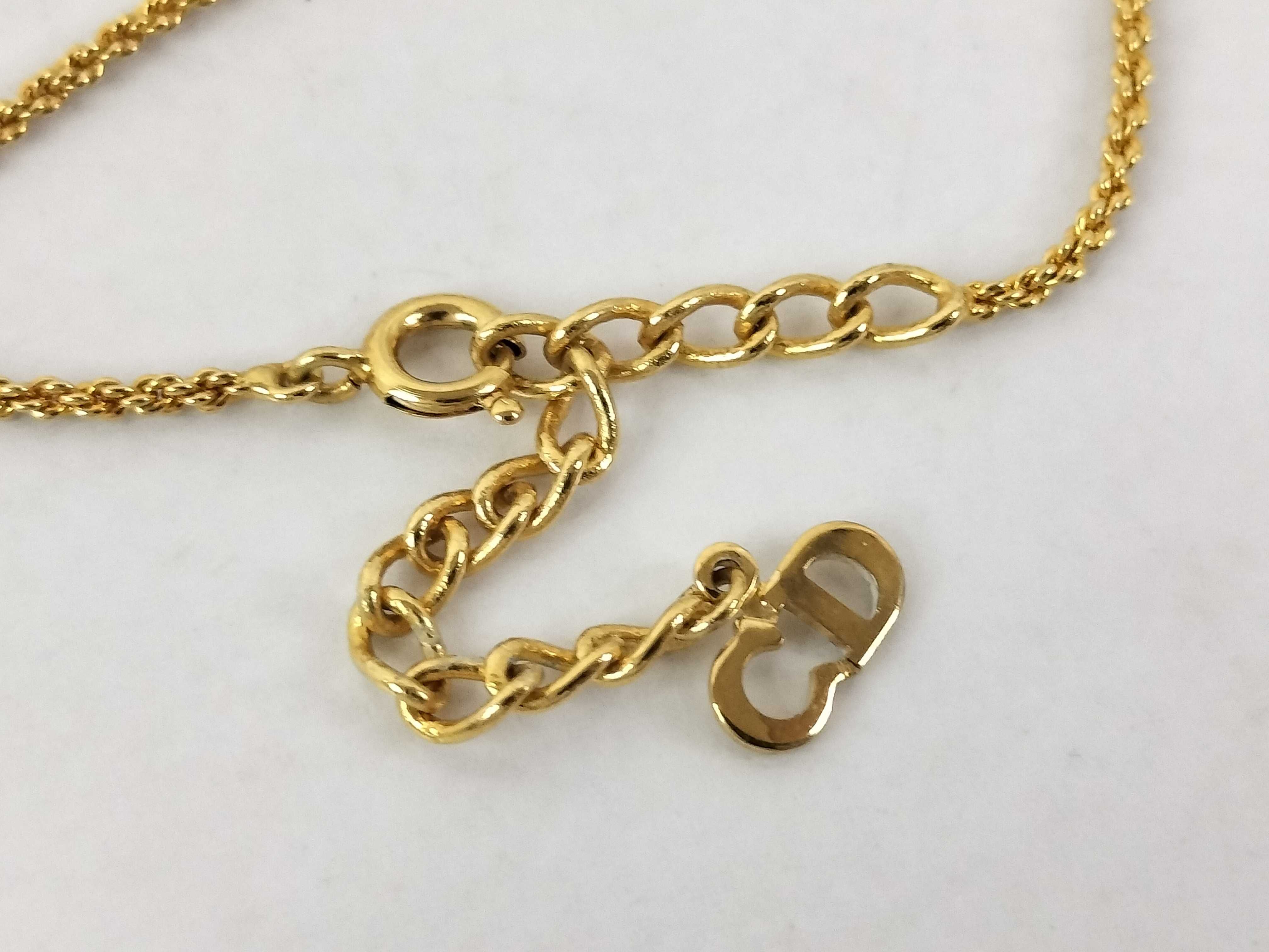 Gold Logo Necklace — view 9